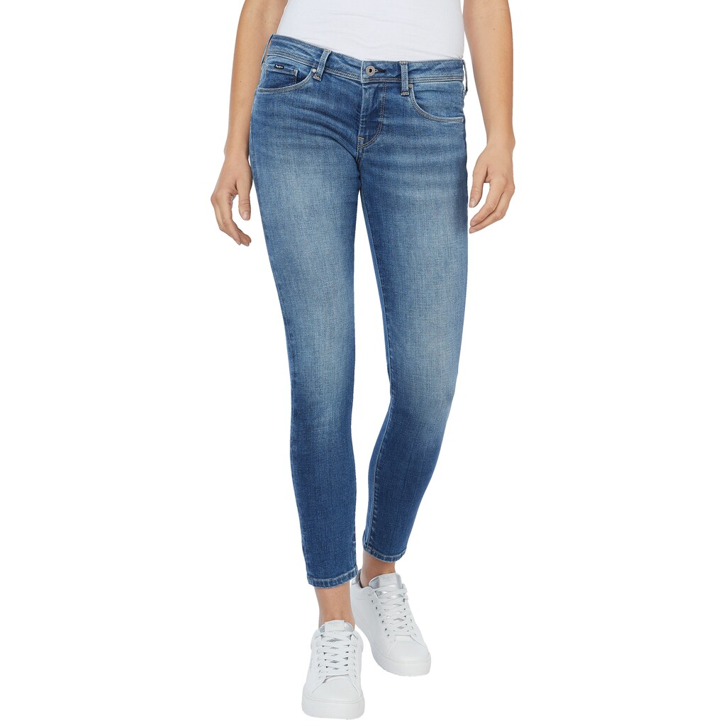 Pepe Jeans Skinny-fit-Jeans »LOLA«, (1 tlg.), mit normaler Leibhöhe und Stretch-Anteil