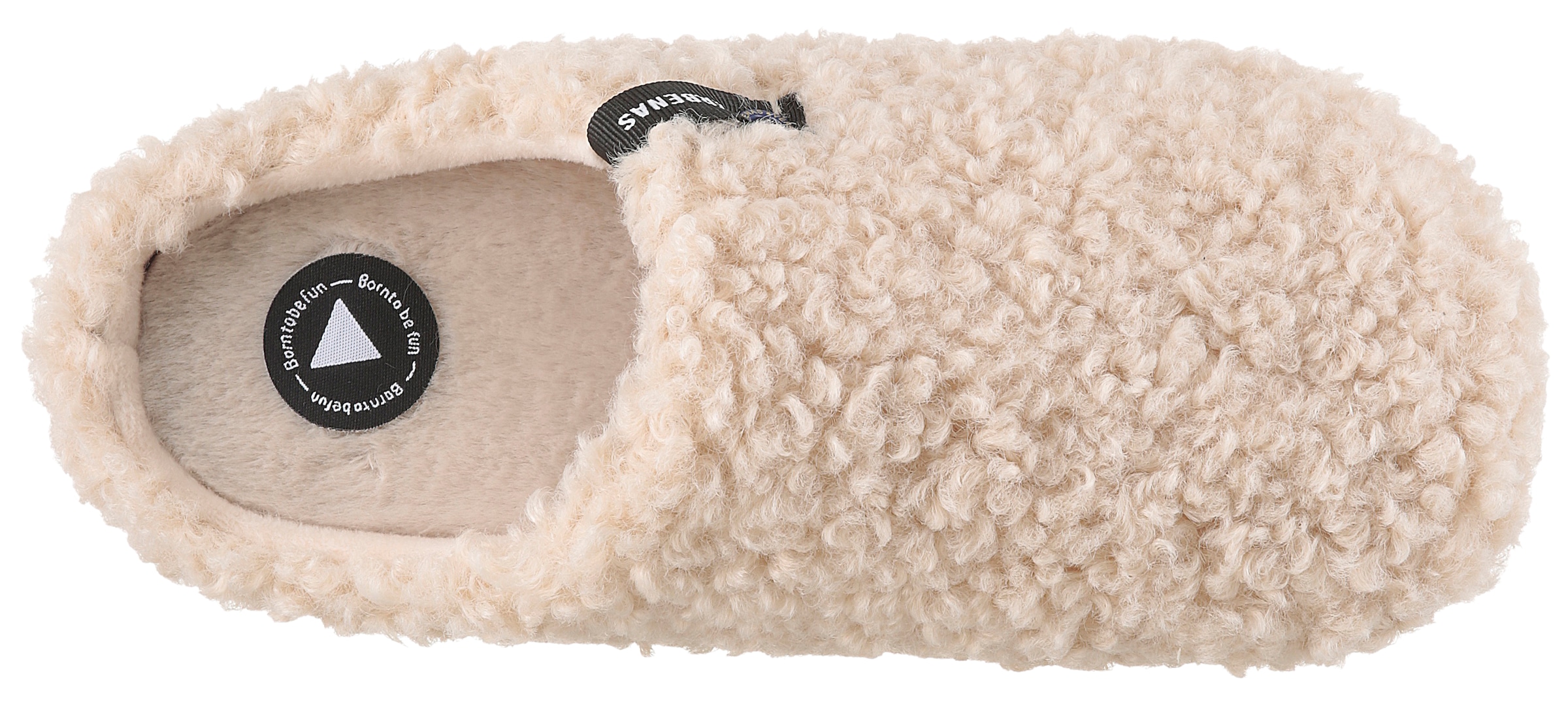 VERBENAS Pantoffel, Hausschuh, Homeslipper, Clog in kuscheliger Optik