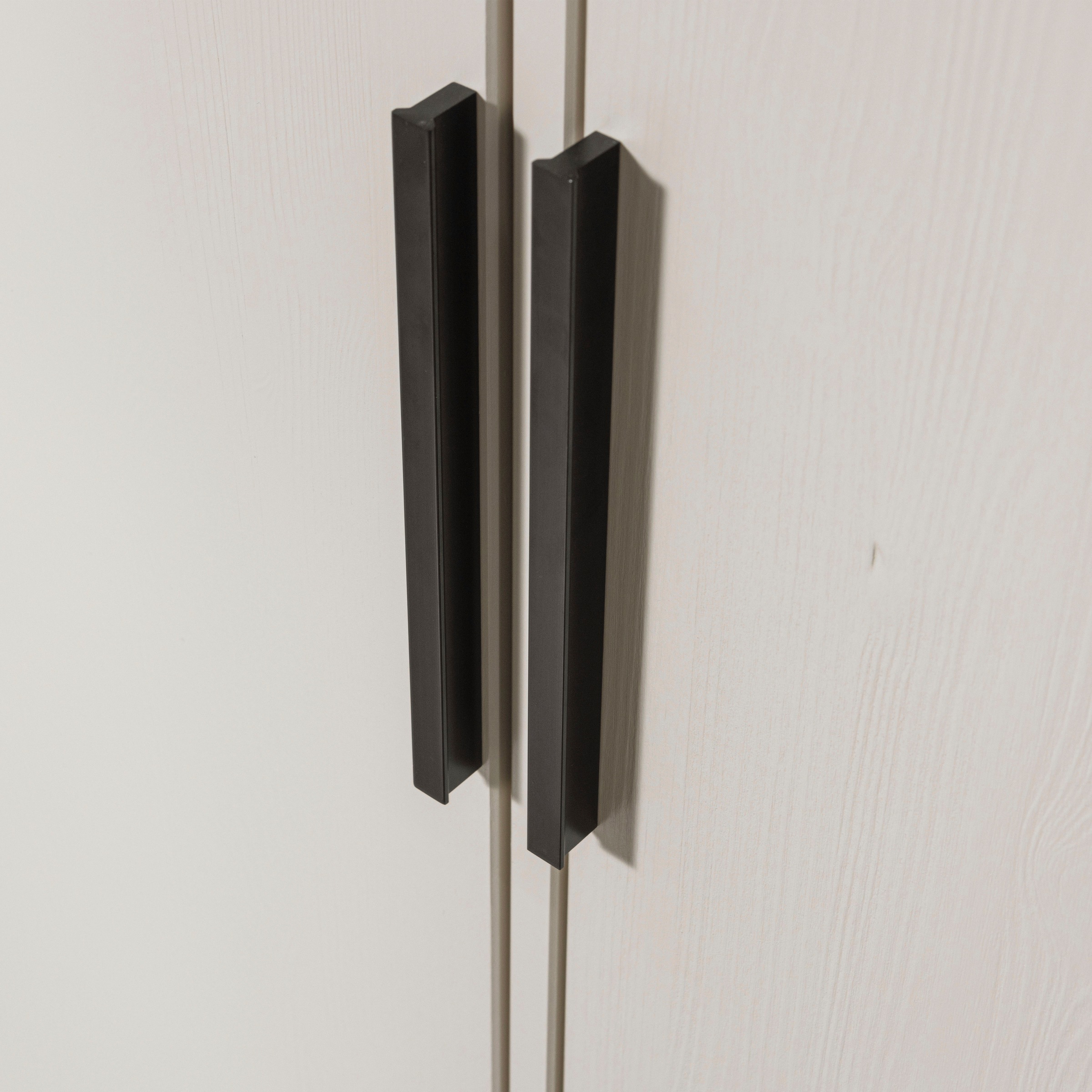WOOOD Mehrzweckschrank »Adam FSC®-Kiefernholz mit Metallgestell H 200 x B 100 x T 53 cm« Tragkraft 15 kg pro Boden, Kleiderstange 10 kg, Einfach zu montierbar