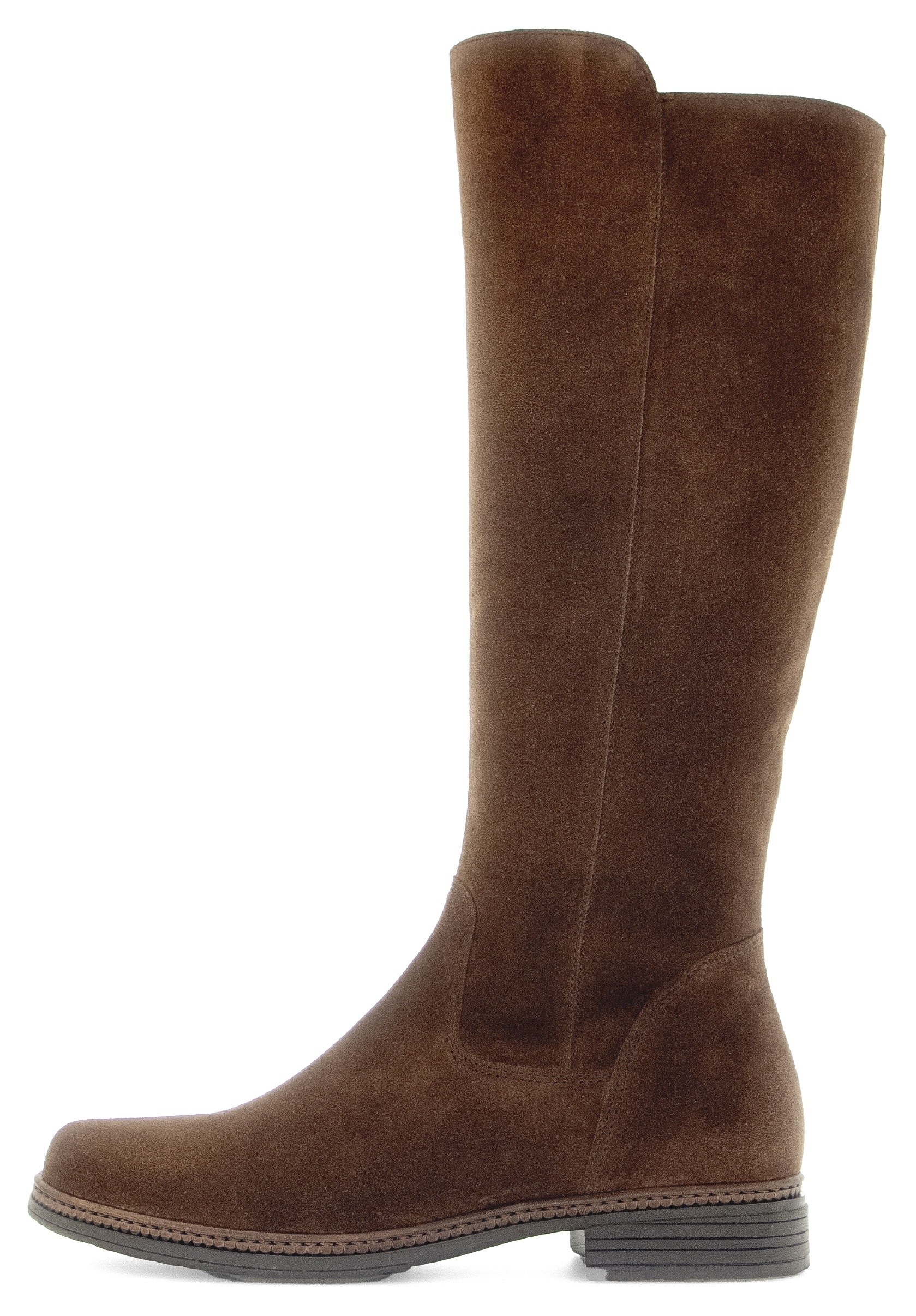 Gabor Stiefel  , Blockabsatz, Langschaftstiefel mit dezenten Ziernähten
