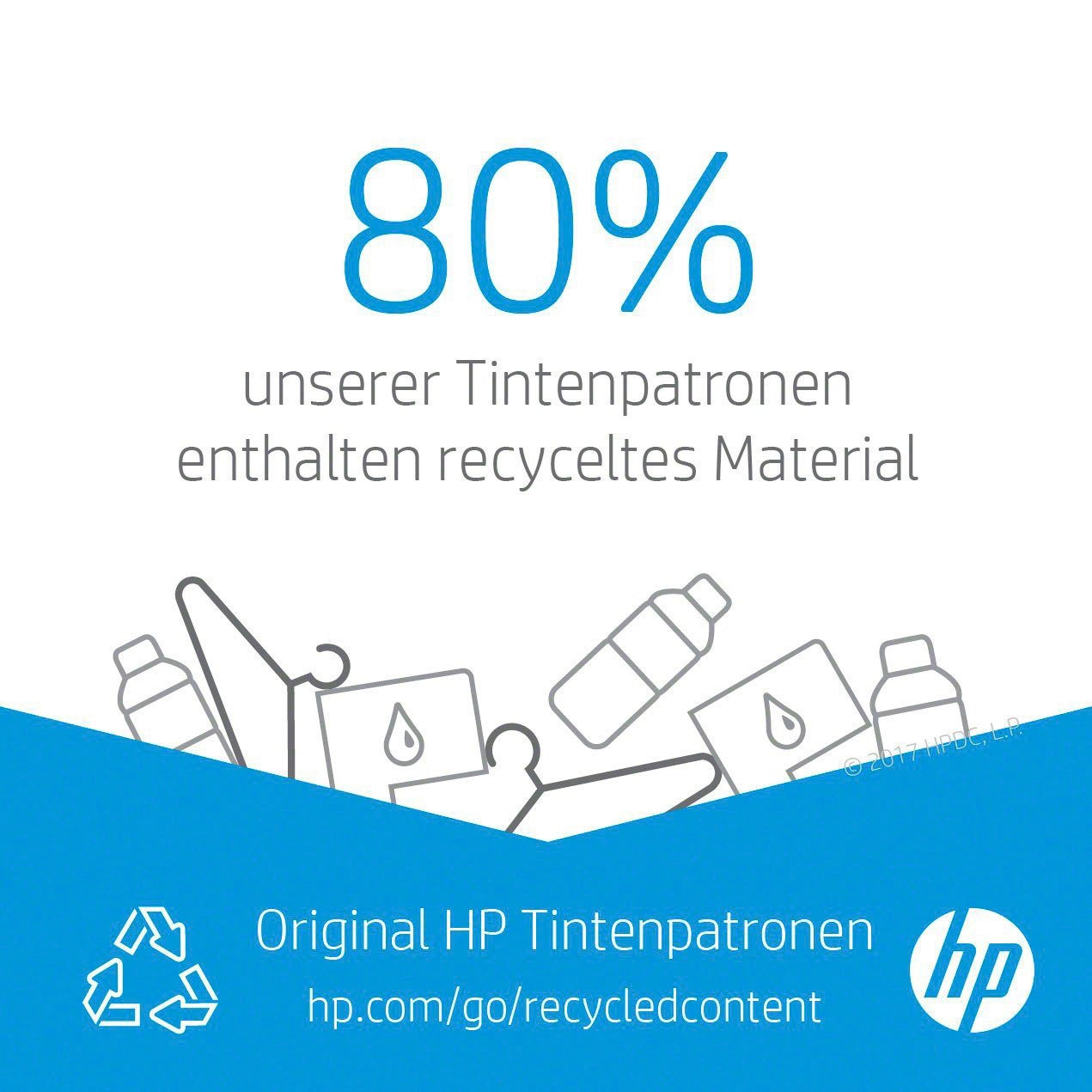 HP Tintenpatrone »303XL«, (1 St.), original Druckerpatrone 303 schwarz XL