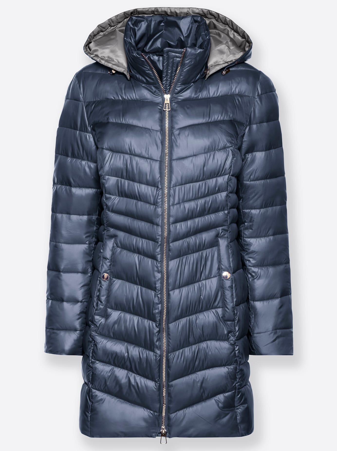 Inspirationen Steppjacke, mit Kapuze