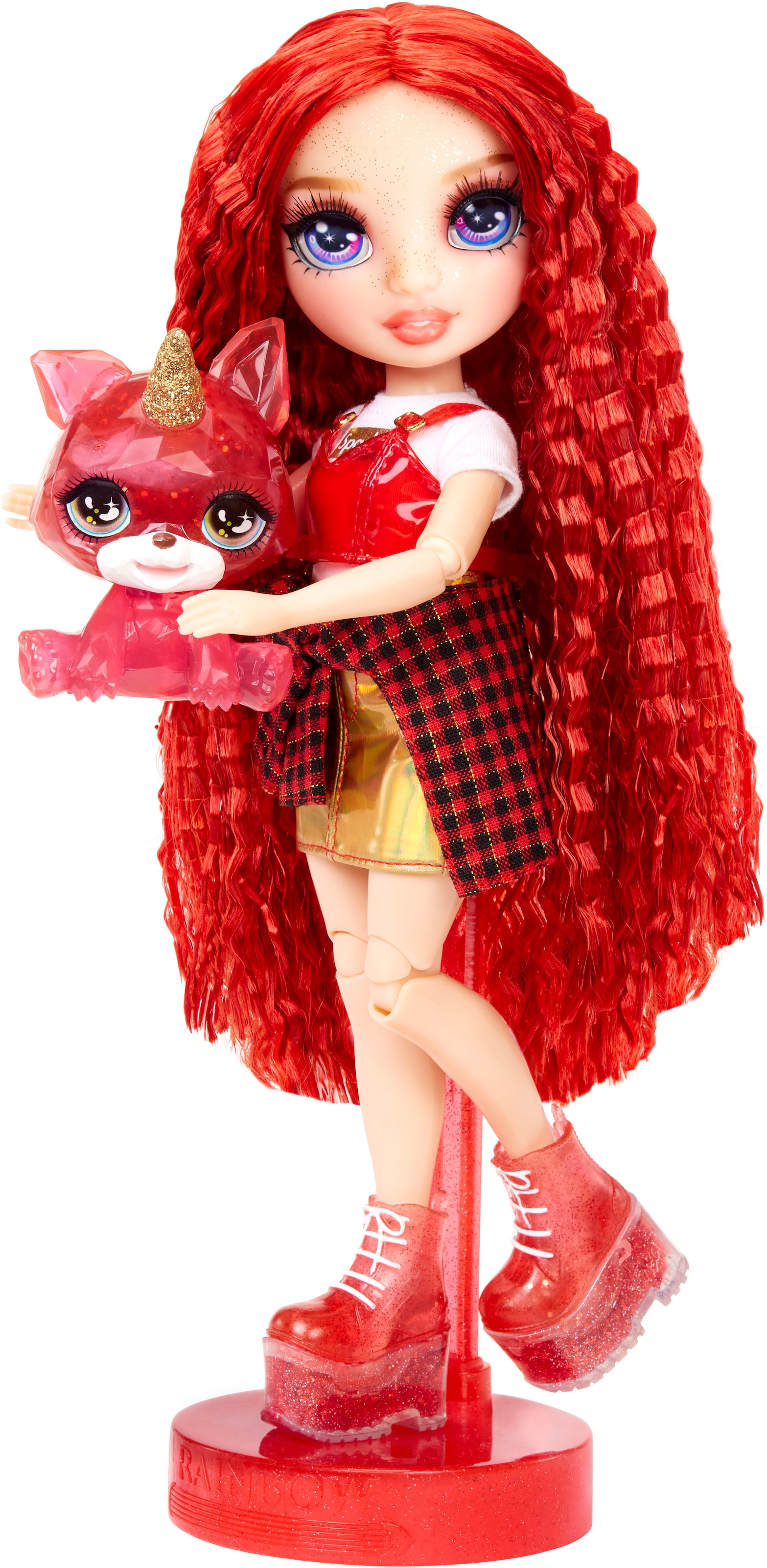 RAINBOW HIGH Anziehpuppe »Classic Rainbow Fashion Doll- Ruby (red)«