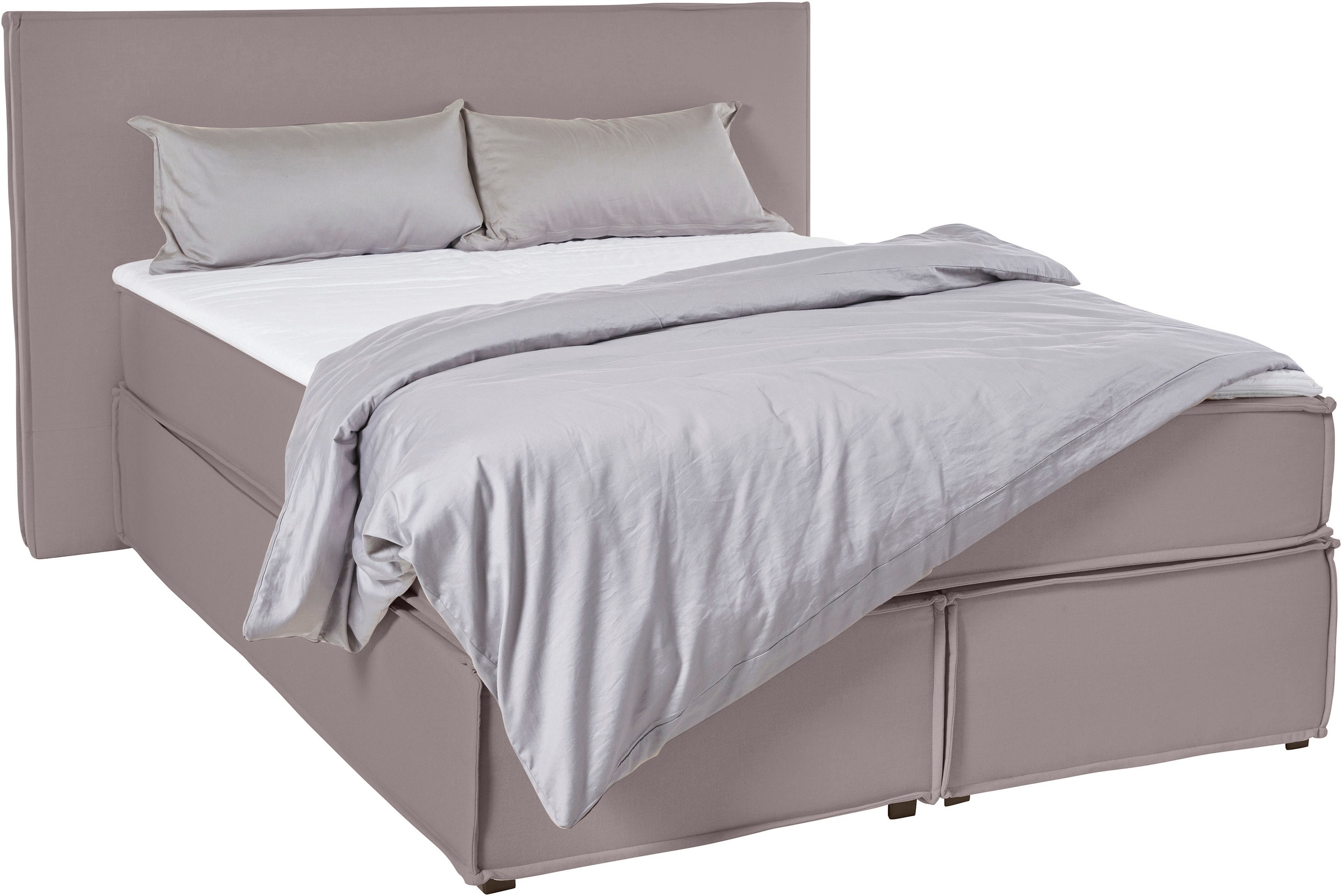 LeGer Home by Lena Gercke Boxspringbett »Yuma«, incl. Topper, in 4 Breiten, 3 Matratzenarten und je 2 Härtegraden