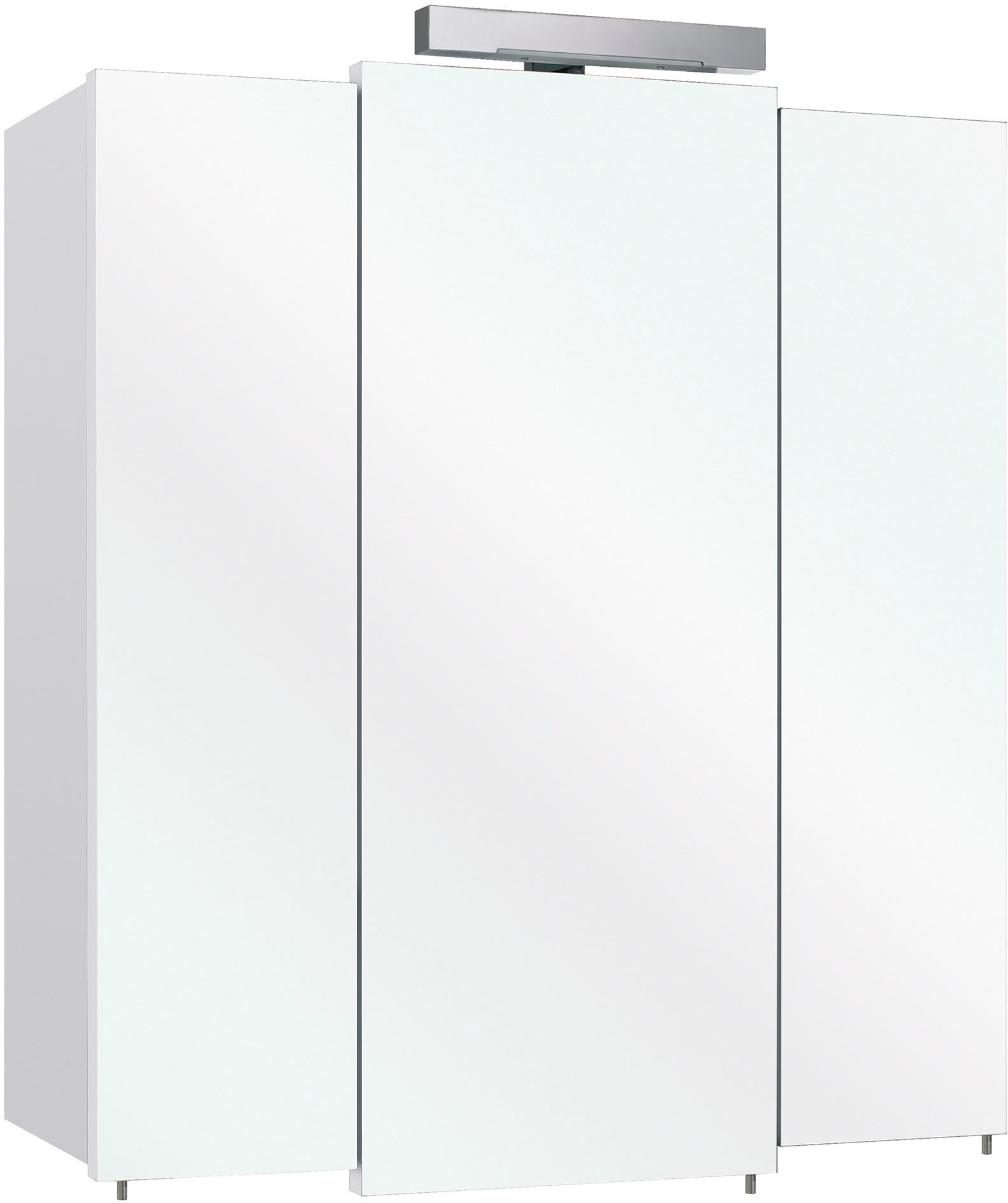 Saphir Badmöbel-Set »Quickset 312 5-teilig, Waschbeckenunterschrank und LED-Spiegelschrank« Set, 5 Stk. tlg.