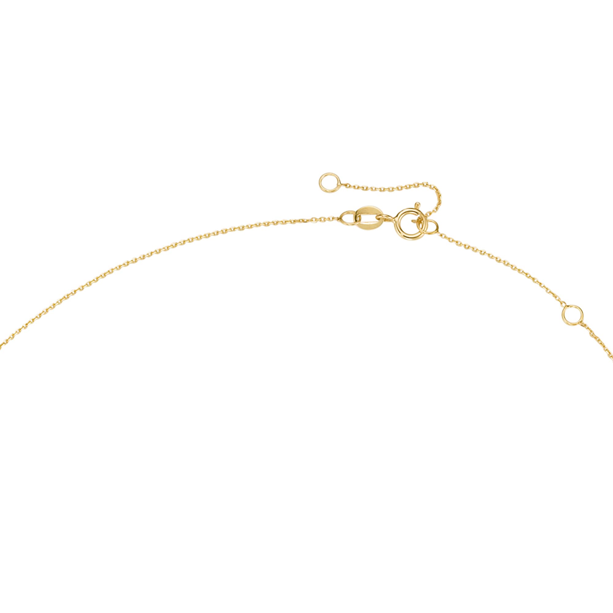 Luigi Merano Collier »Collier mit farbigen Zirkonia, Gold 585«