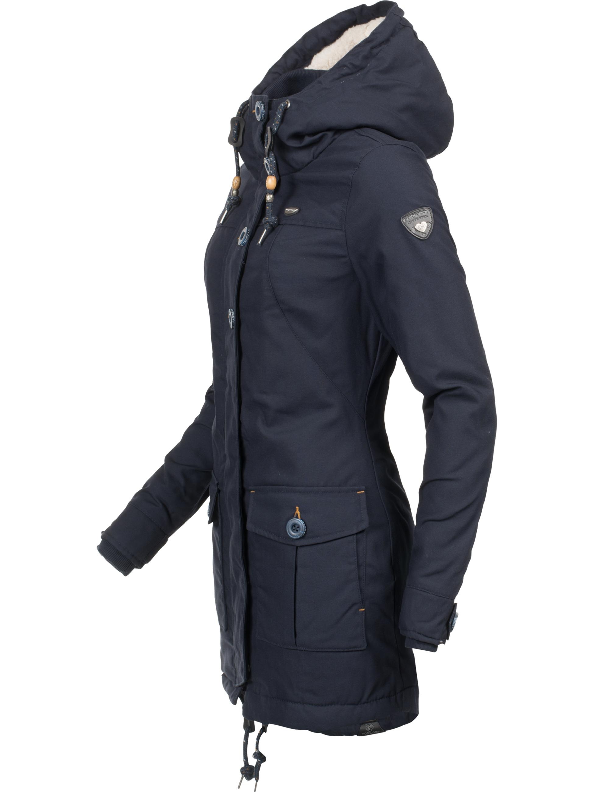 Ragwear Wintermantel »Winterjacke Jane Black Label«
