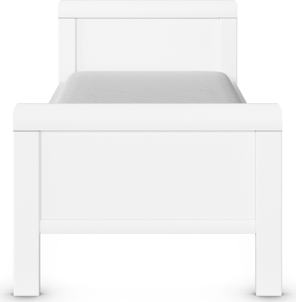 rauch Bett »Bett Einzelbett Stollenbett EVELYN«, in Komforthöhe aus Holzwerkstoff in elegantem Stil MADE IN GERMANY