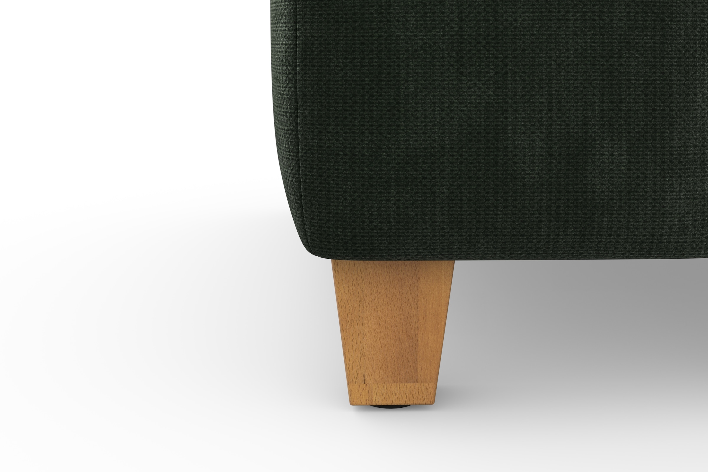 sit&more Ecksofa »Westham L-Form«, mit Recamiere, mit oder ohne Bettfunktion, Bettkasten, Füße Eiche