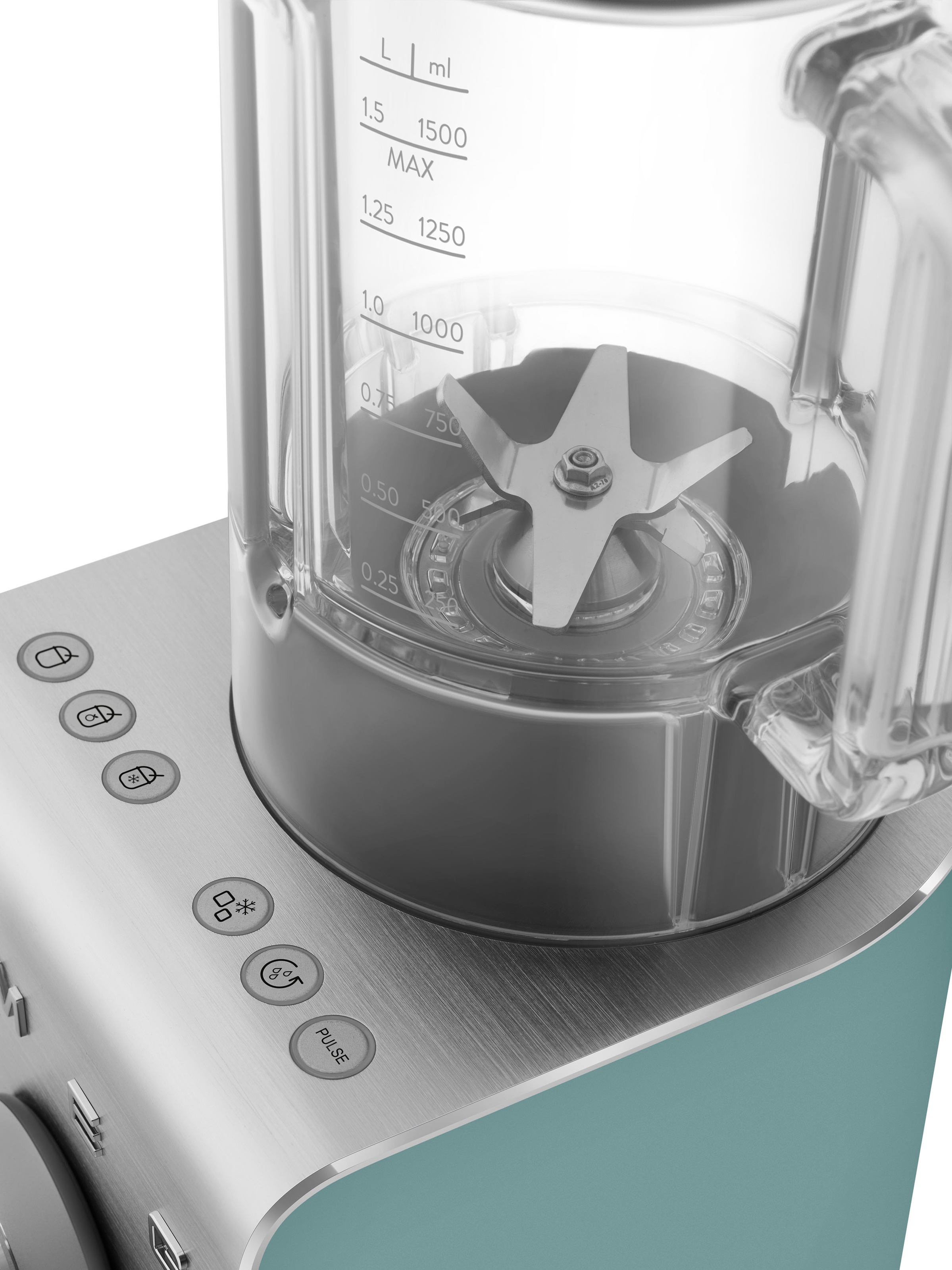 Smeg Standmixer »BLC02EGMEU«, 1400 W, mit Vakuumpumpe