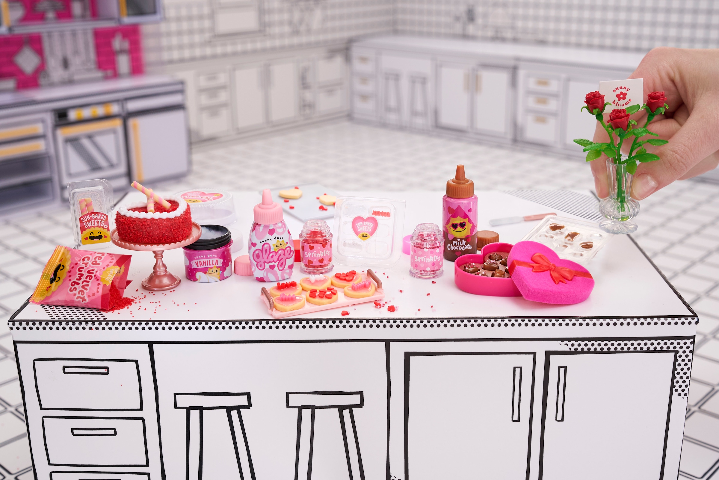 MGA ENTERTAINMENT Kreativset »MGA's Miniverse - Mini Diner Love«