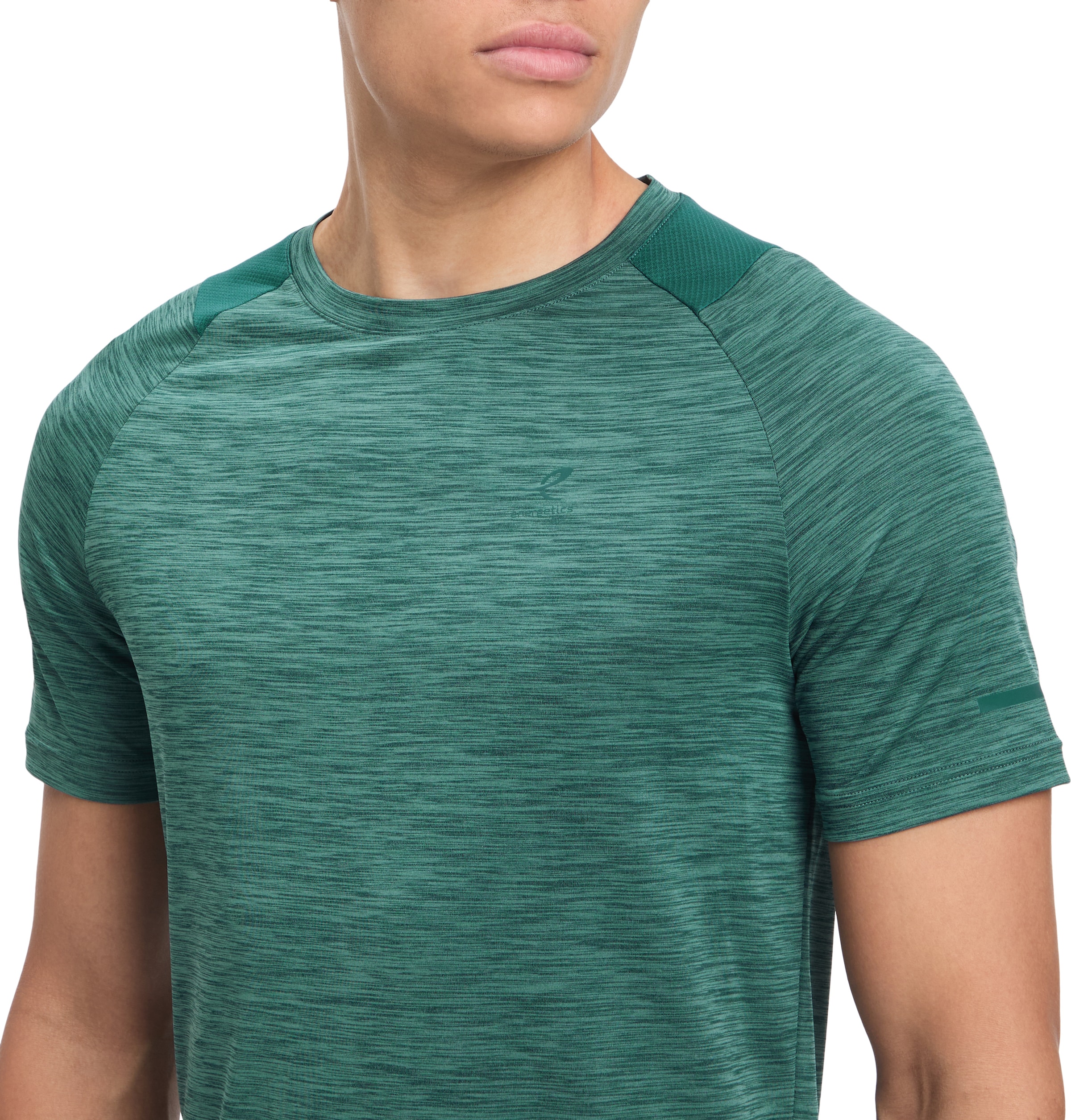 Energetics Laufshirt »HE.-T-SHIRT AILO SHORT SLEEVE M« elastisches Material, atmungsaktive Mesheinsätze