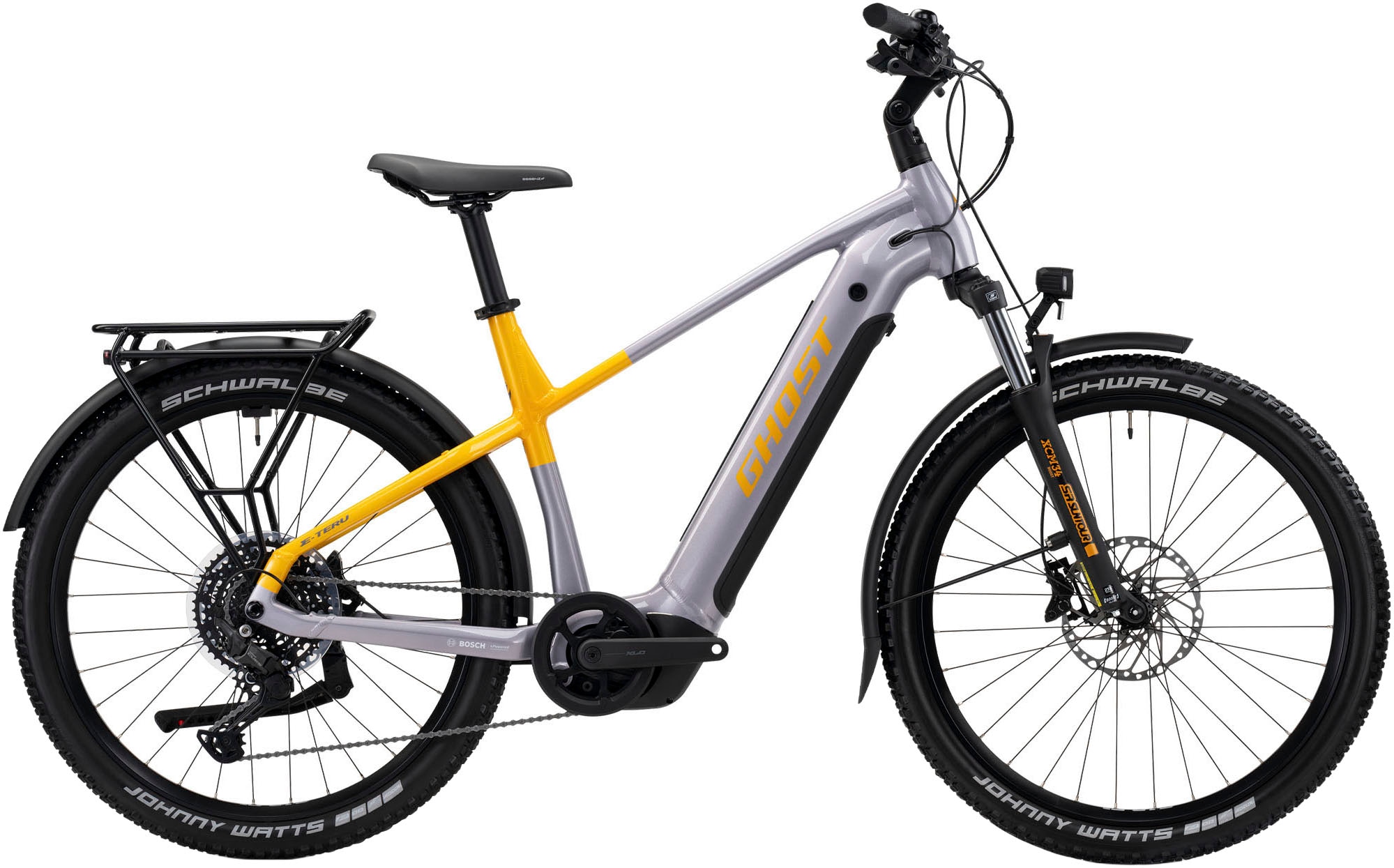 Ghost »E-Teru Universal EQ High - Bosch Mittelmotor« 10 Gang Shimano Cues U6000 Shadow+ Schaltwerk Kettenschaltung Mittelmotor 250 W