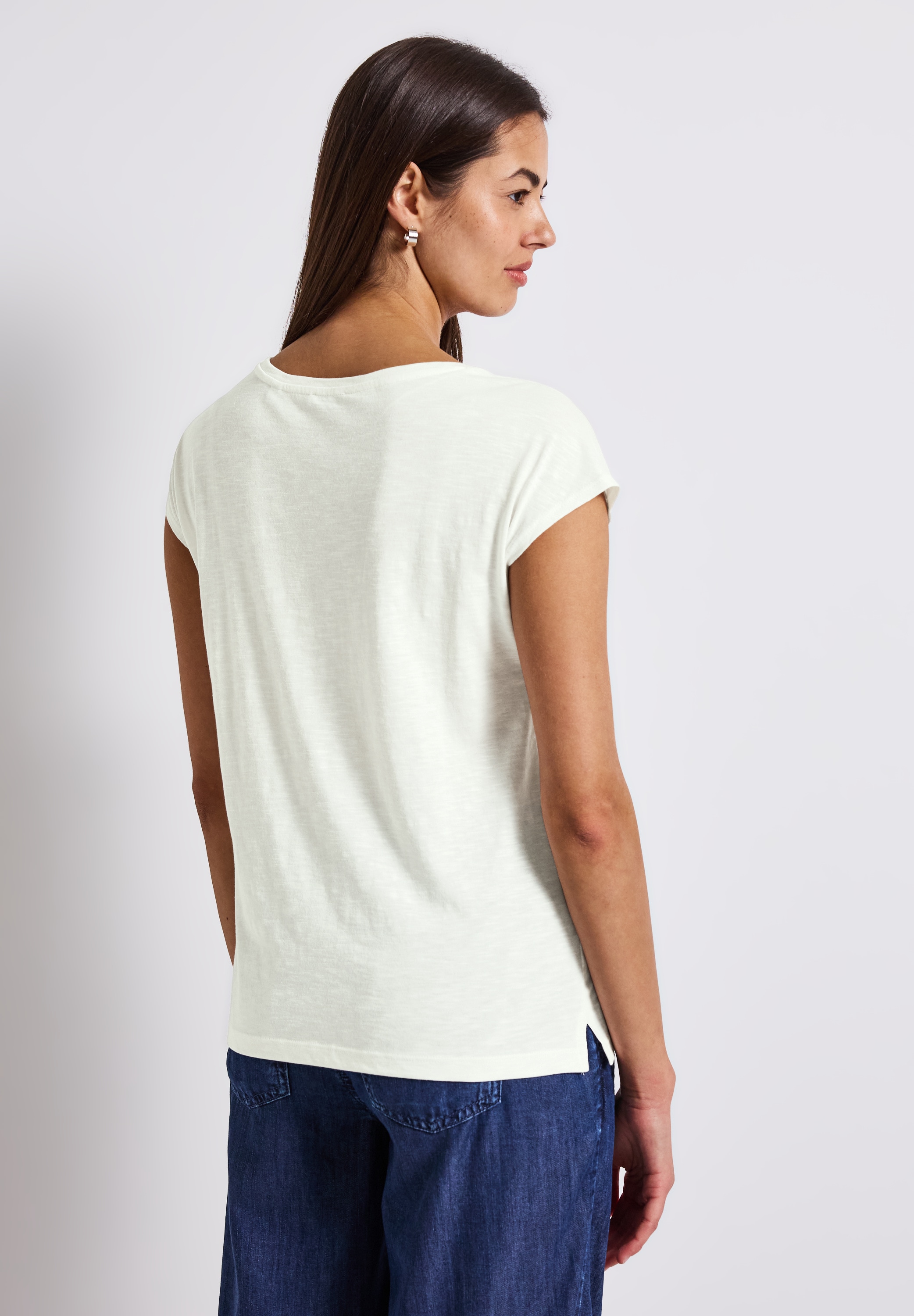 STREET ONE Shirttop, mit Deko-Tape