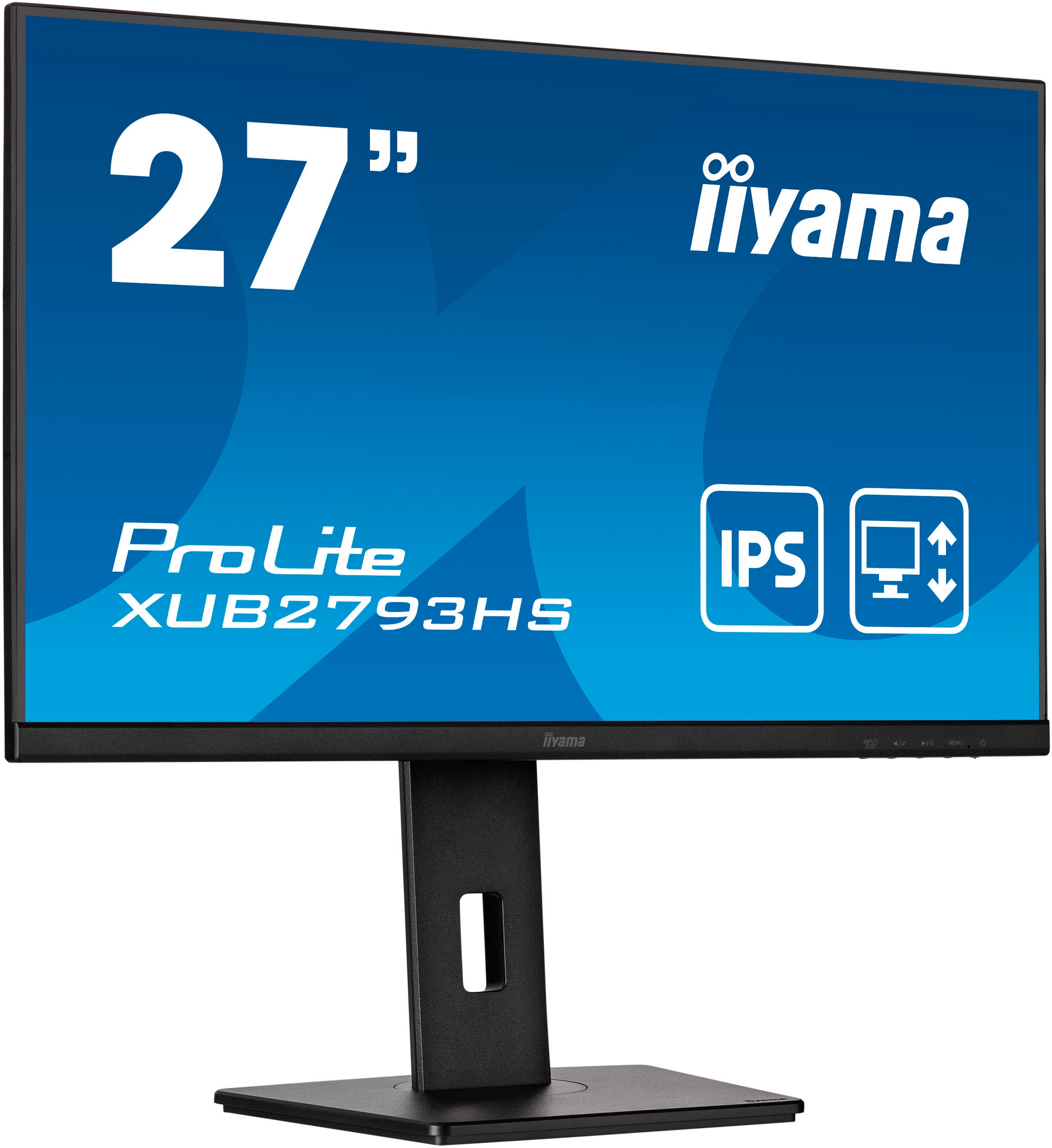 Iiyama LED-Monitor »XUB2793HS-B7«, 69 cm/27 Zoll, 1920 x 1080 px, Full HD, 1 ms Reaktionszeit, 100 Hz