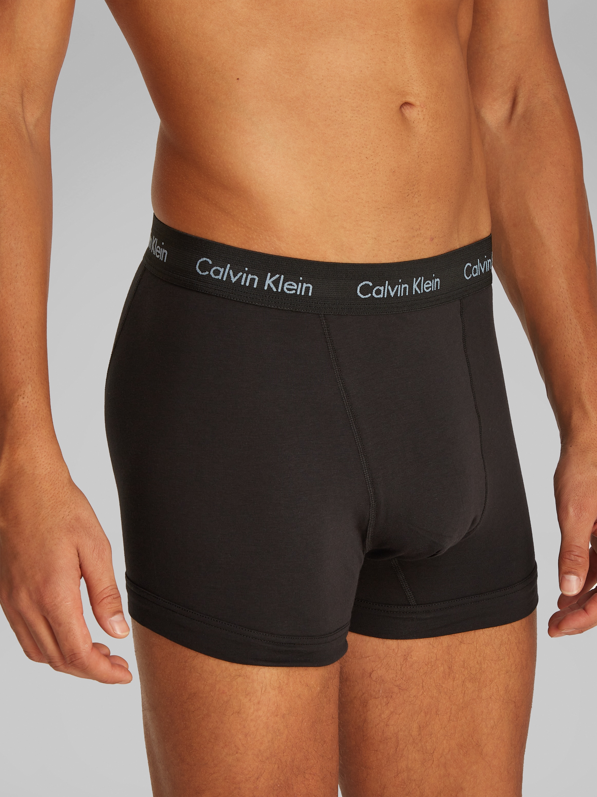 Calvin Klein Underwear Trunk »TRUNK 3PK«, (Packung, 3 St.), mit Calvin Klein Logo-Elastikbund (3 Stück)