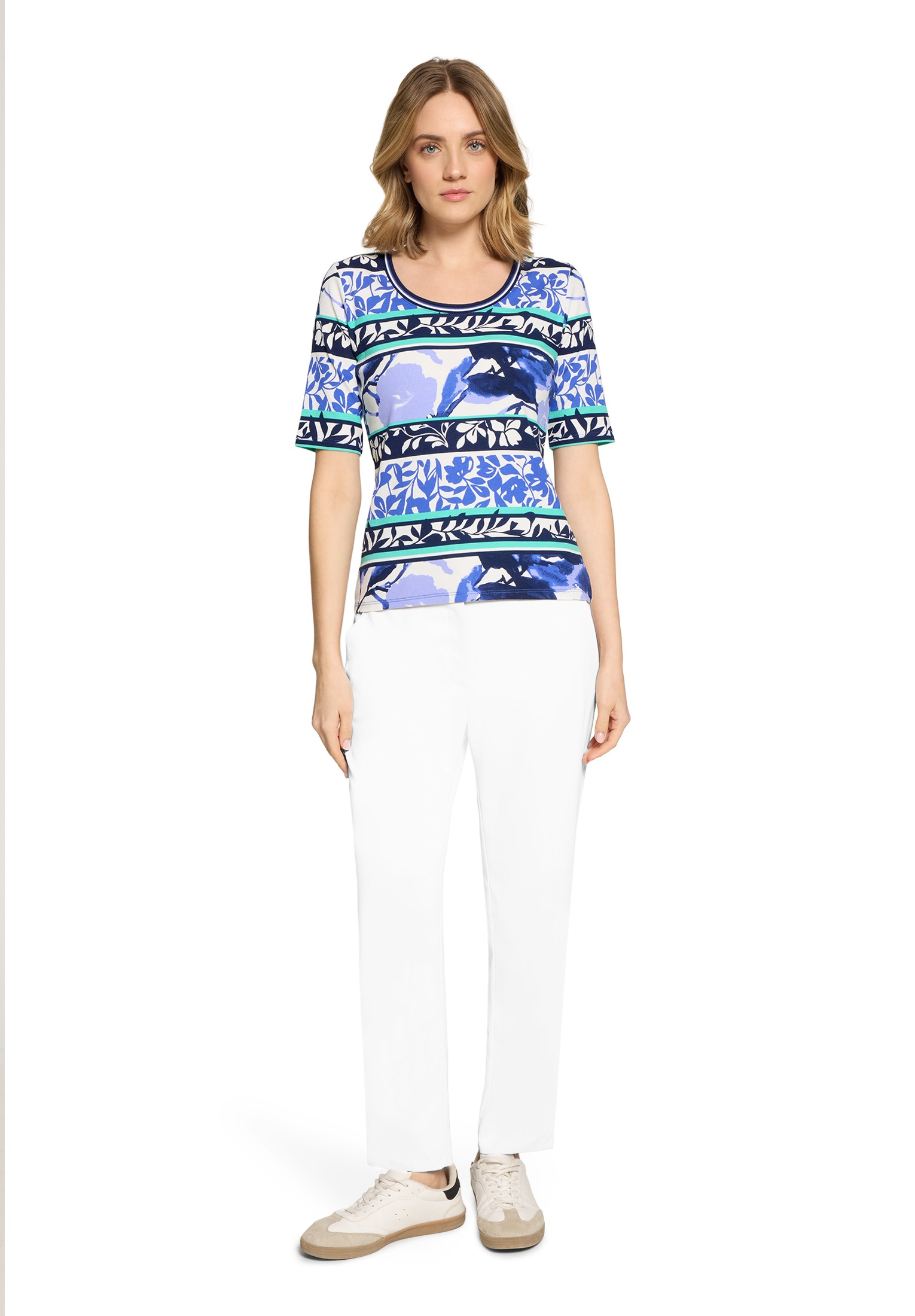 Betty Barclay Rundhalsshirt »Basic Shirt mit Rippenstruktur«