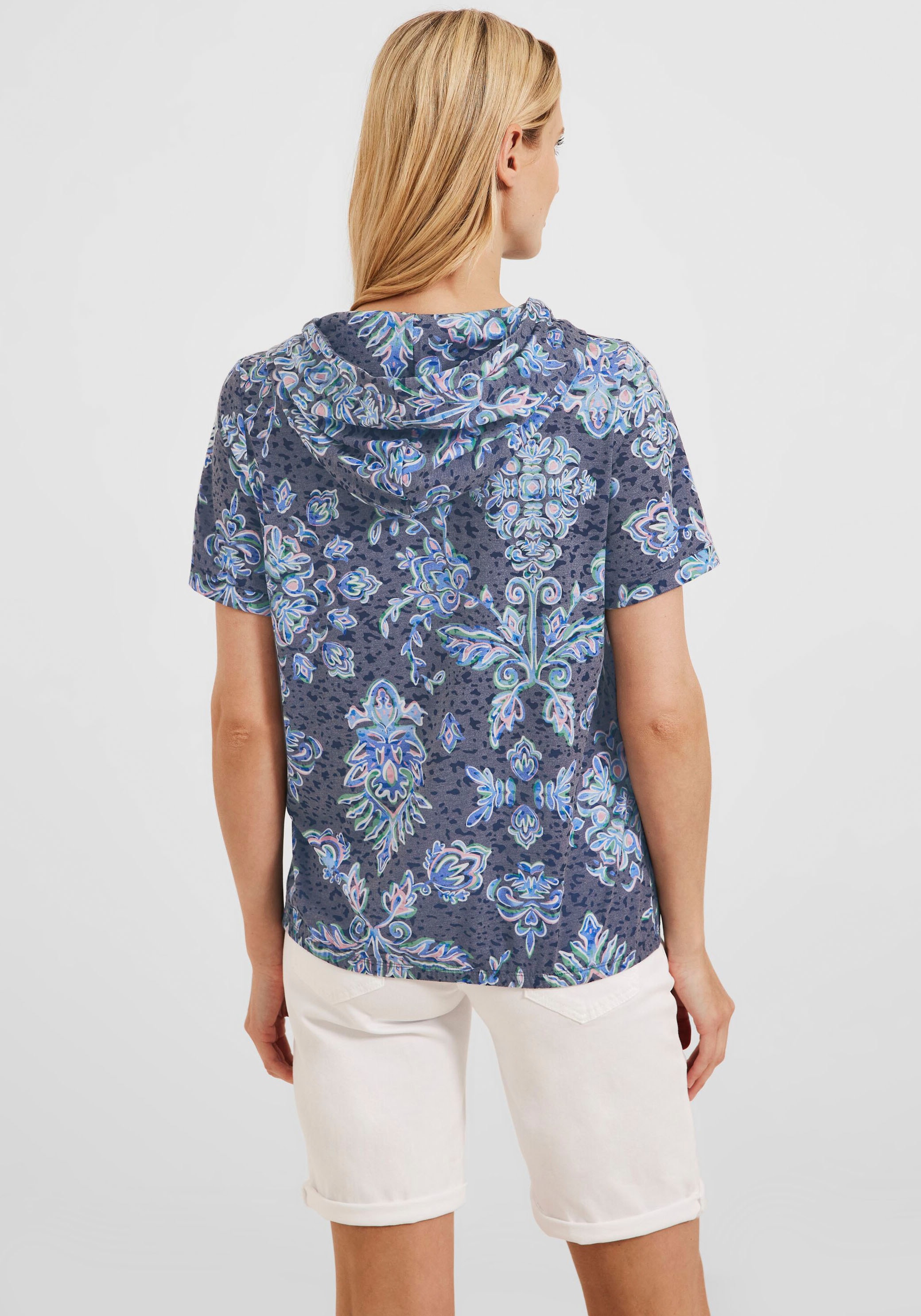 Cecil Kapuzenshirt, mit angesagtem Blumen-Ornament bei ♕ | T-Shirts