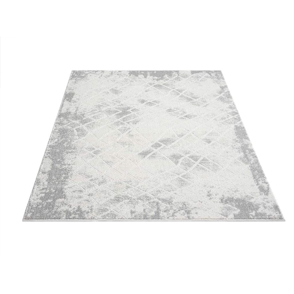 Carpet City Teppich »ANTIK215« rechteckig 10 mm Höhe Kurzflor, 3D-Optik, Klassisch-Modern für Wohnzimmer, Schlafzimmer