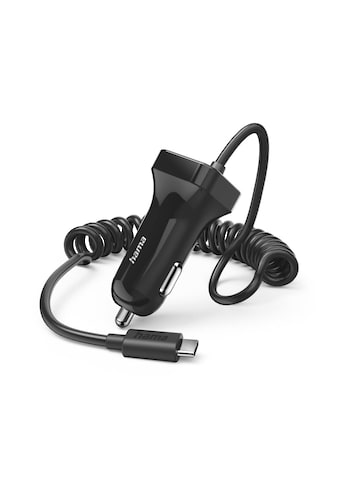 Smartphone-Ladegerät »KFZ Ladegerät, für Auto, USB C Anschluss, 12 W, 1,0 m, Schwarz«