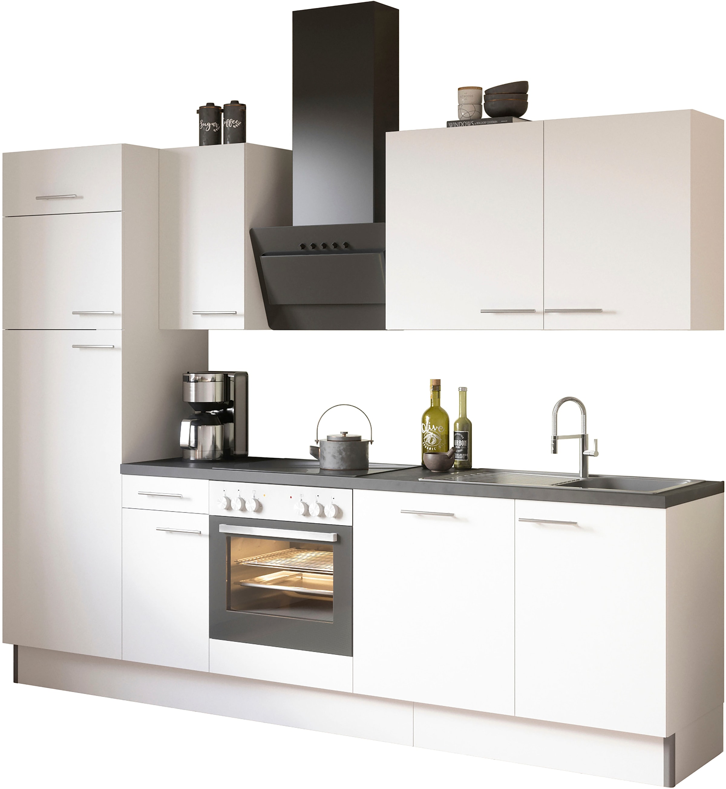OPTIFIT Küche "Klara" Breite 270 cm, wahlweise mit E-Geräten