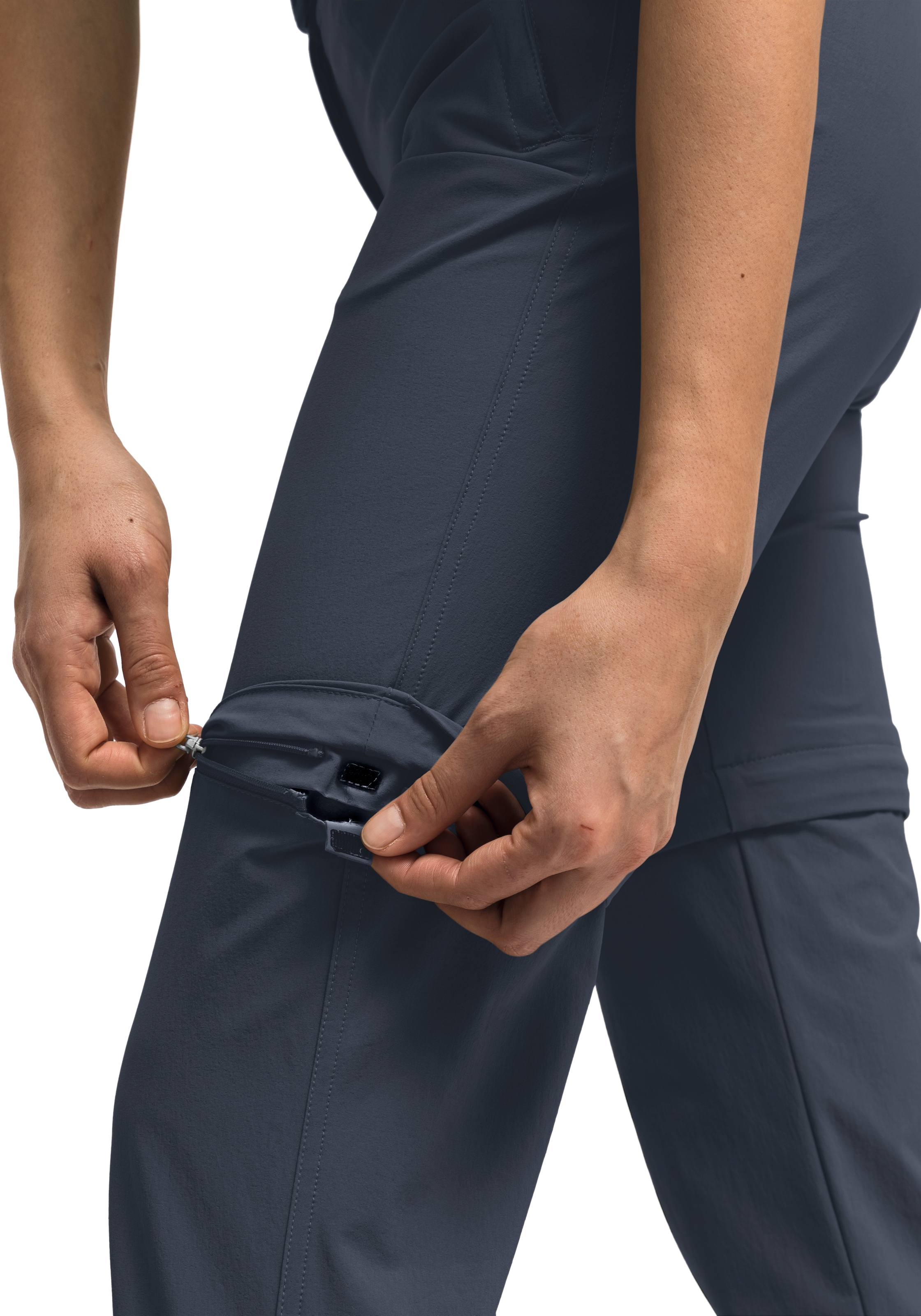 Maier Sports Funktionshose »Nata 2«, Damen Wanderhose, zipp-off Outdoor-Hose, 3 Taschen, Regular Fit