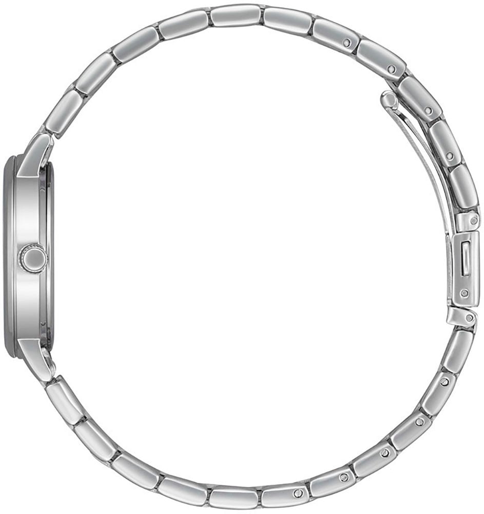 Citizen Quarzuhr »EU6090-54A«, Armbanduhr, Damenuhr, Edelstahlarmband, Datum