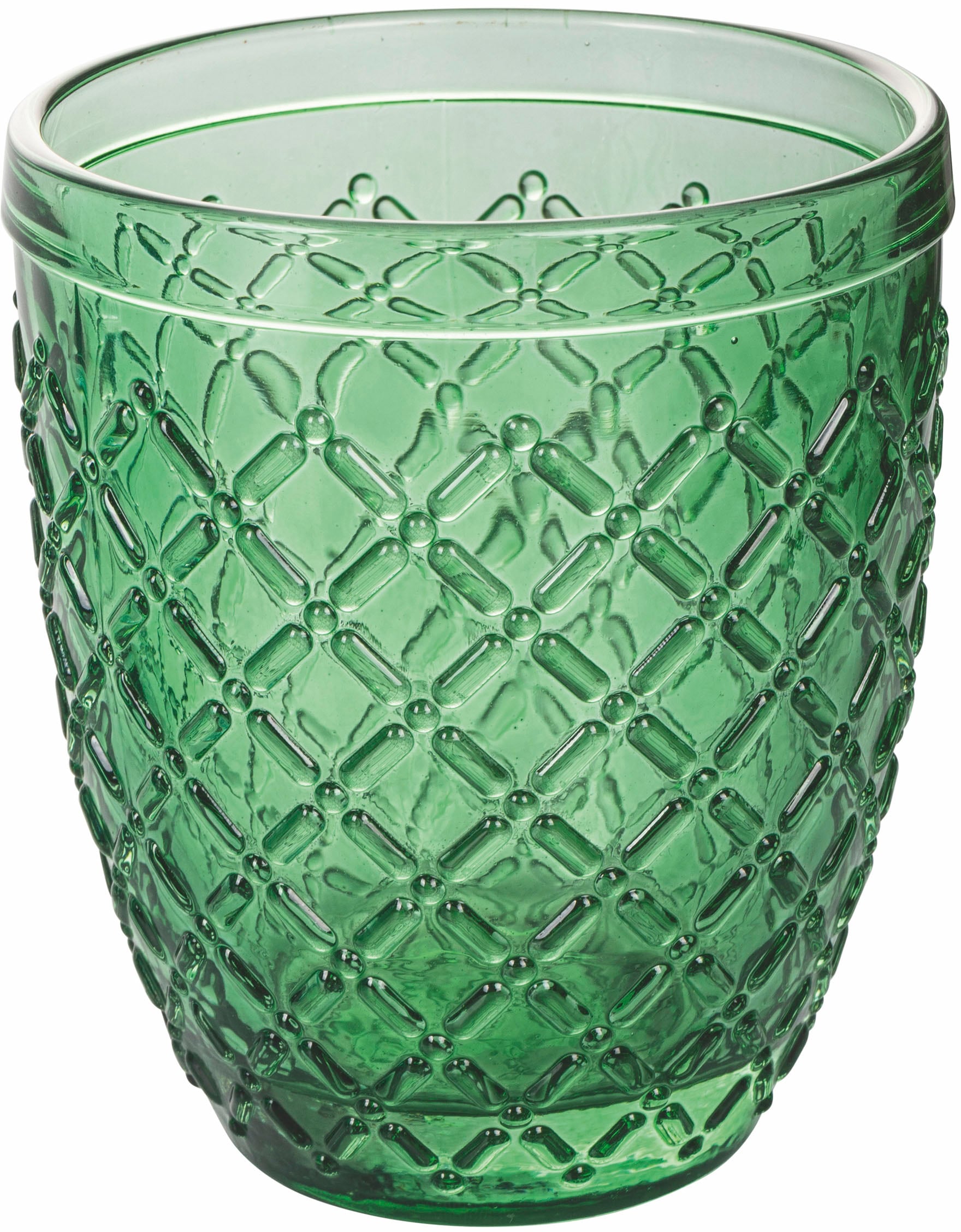 Villa d'Este Gläser-Set »Castle Greenery«, (Set, 6 tlg.), Wassergläser-Set, 6-teilig, Inhalt 350 ml