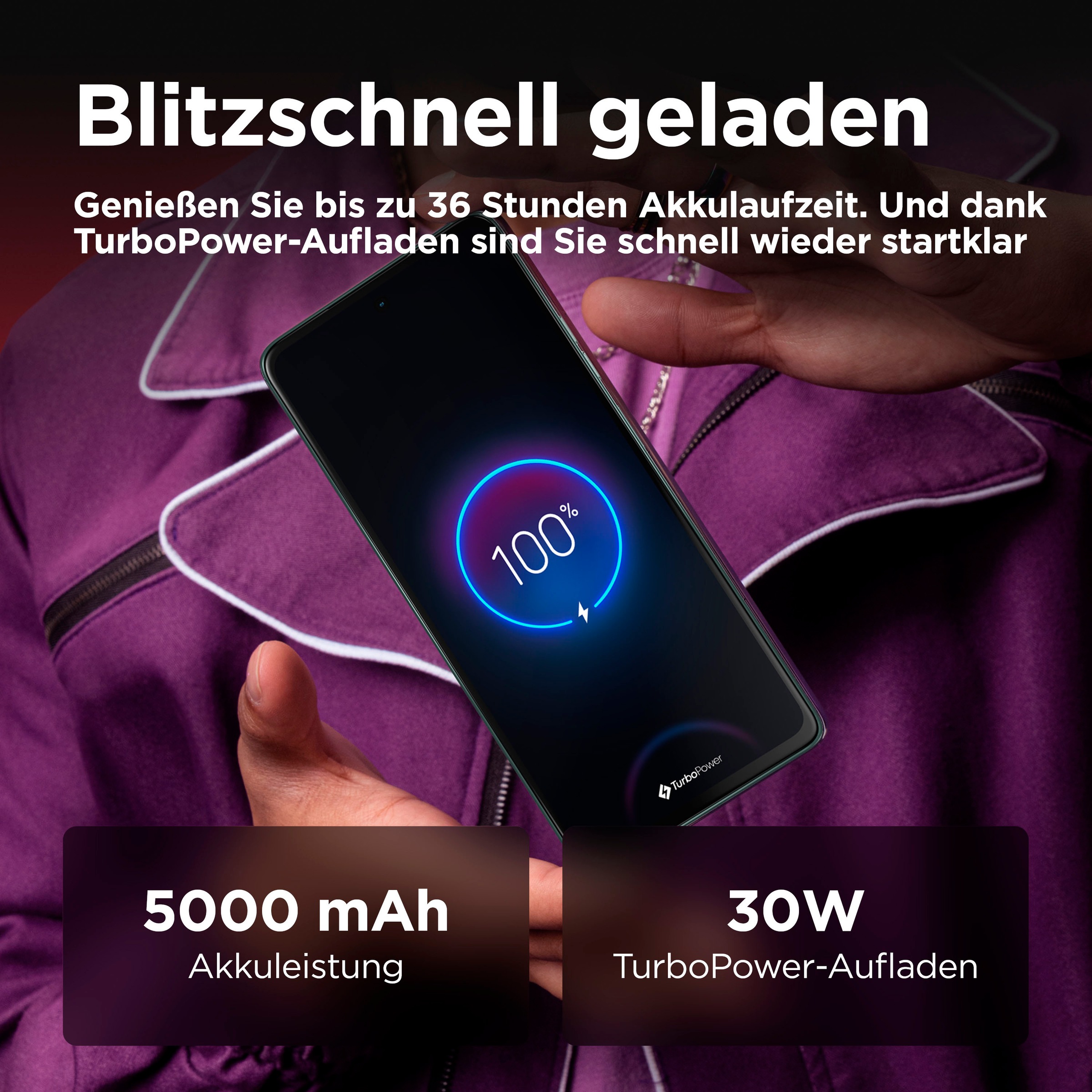 Motorola Smartphone »moto g75 256GB«, Succulent Green