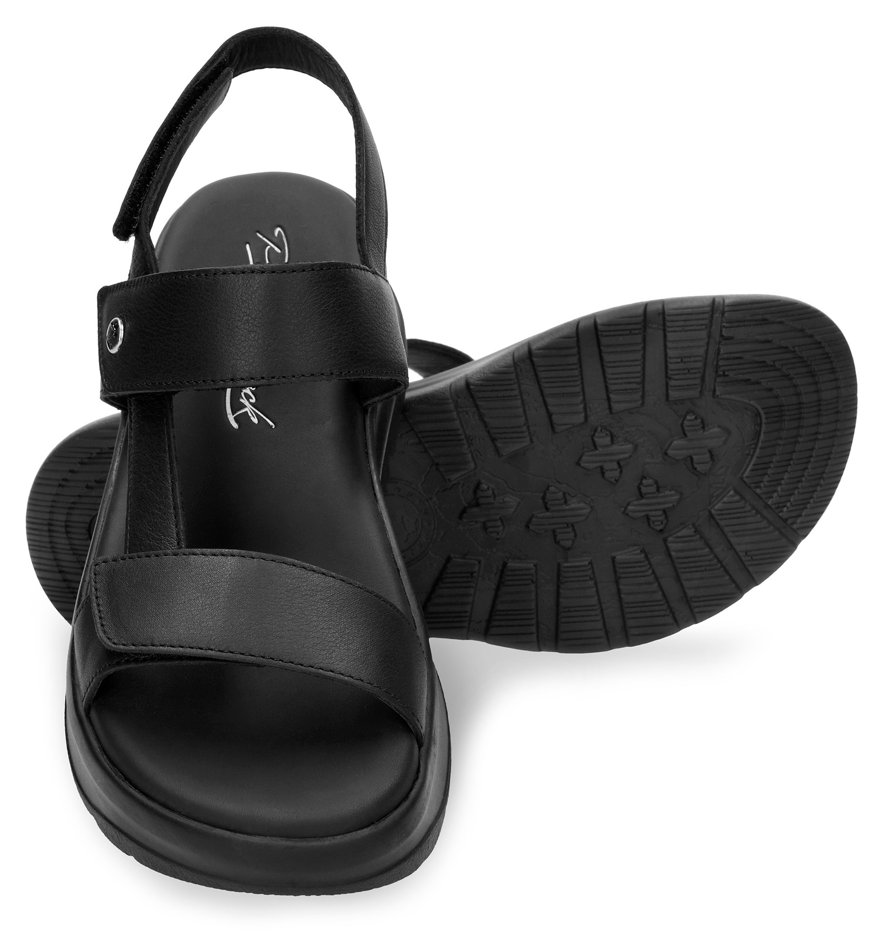 Panama Jack Plateausandale »Noor«, Sandalette, Sommerschuh, Klettschuh mit gepolsterter Innensohle