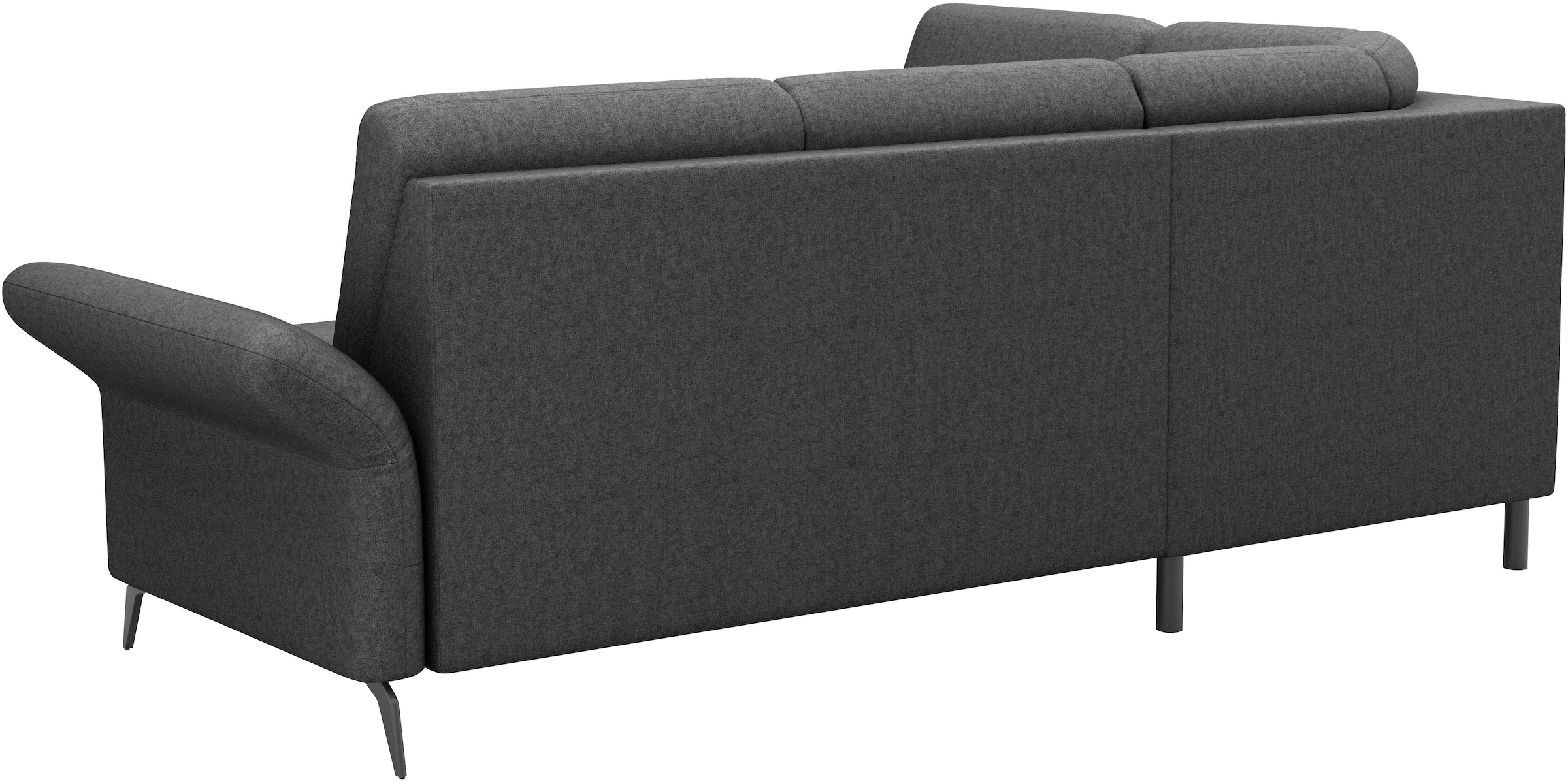 Home affaire Ecksofa »Rochelle«, optional: Armteilverstellung, klappbar, Bettkasen