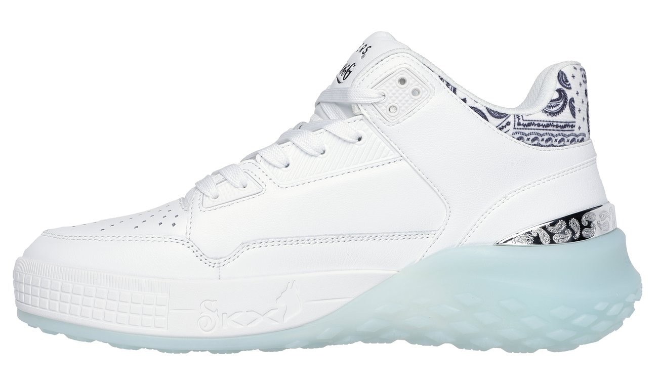 Skechers Sneaker »SIZZLE-SNOOP SIZZLE BUCKETS«, Schnürschuh, Freizeitschuh, MidCut mit Air-Cooled Memory Foam