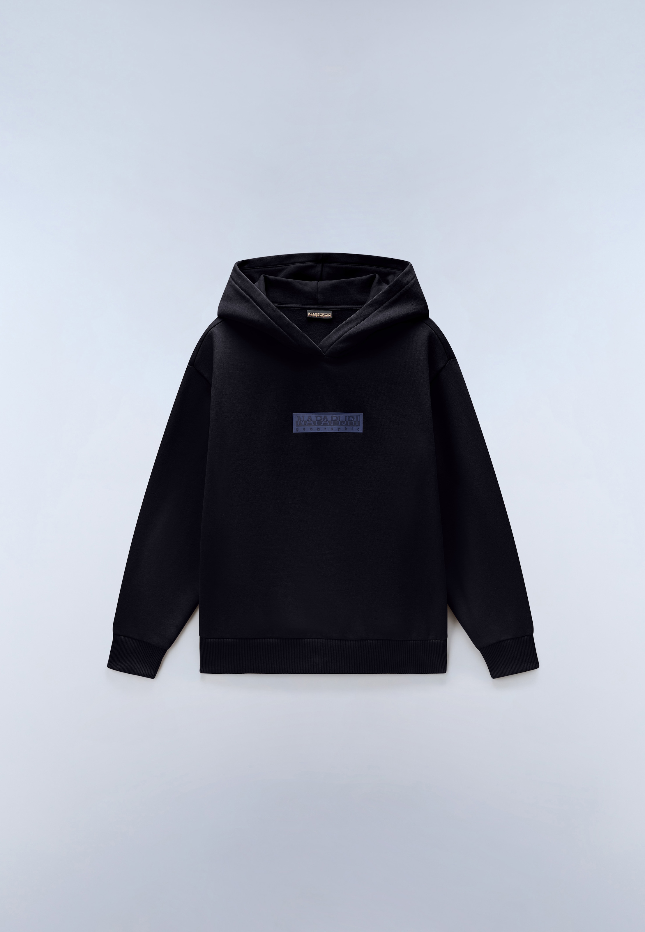 Napapijri Kapuzensweatshirt »K B-NEW BOX LOGO H W BLU MARINE«, für Jugendliche geeignet, aus Baumwolle und Polyester, normale Länge
