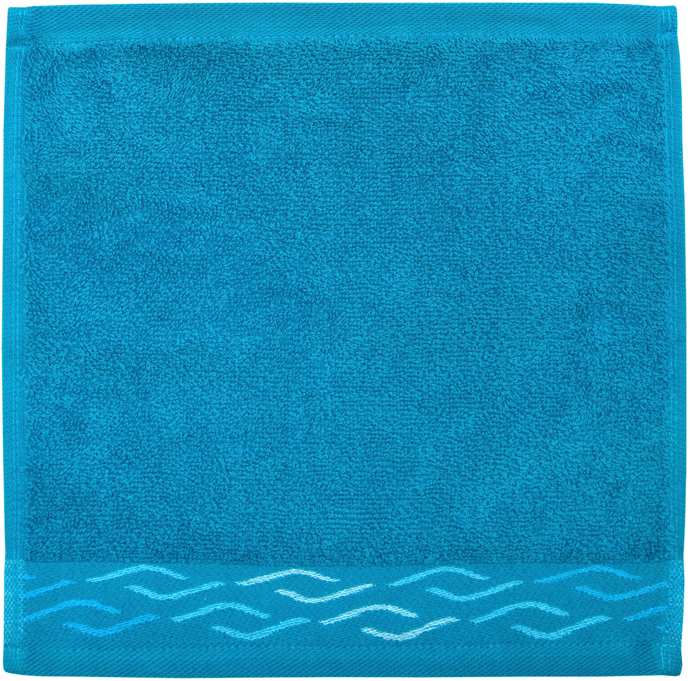 Dyckhoff Seiftuch »Wave« mit Jacquard-Bordüre