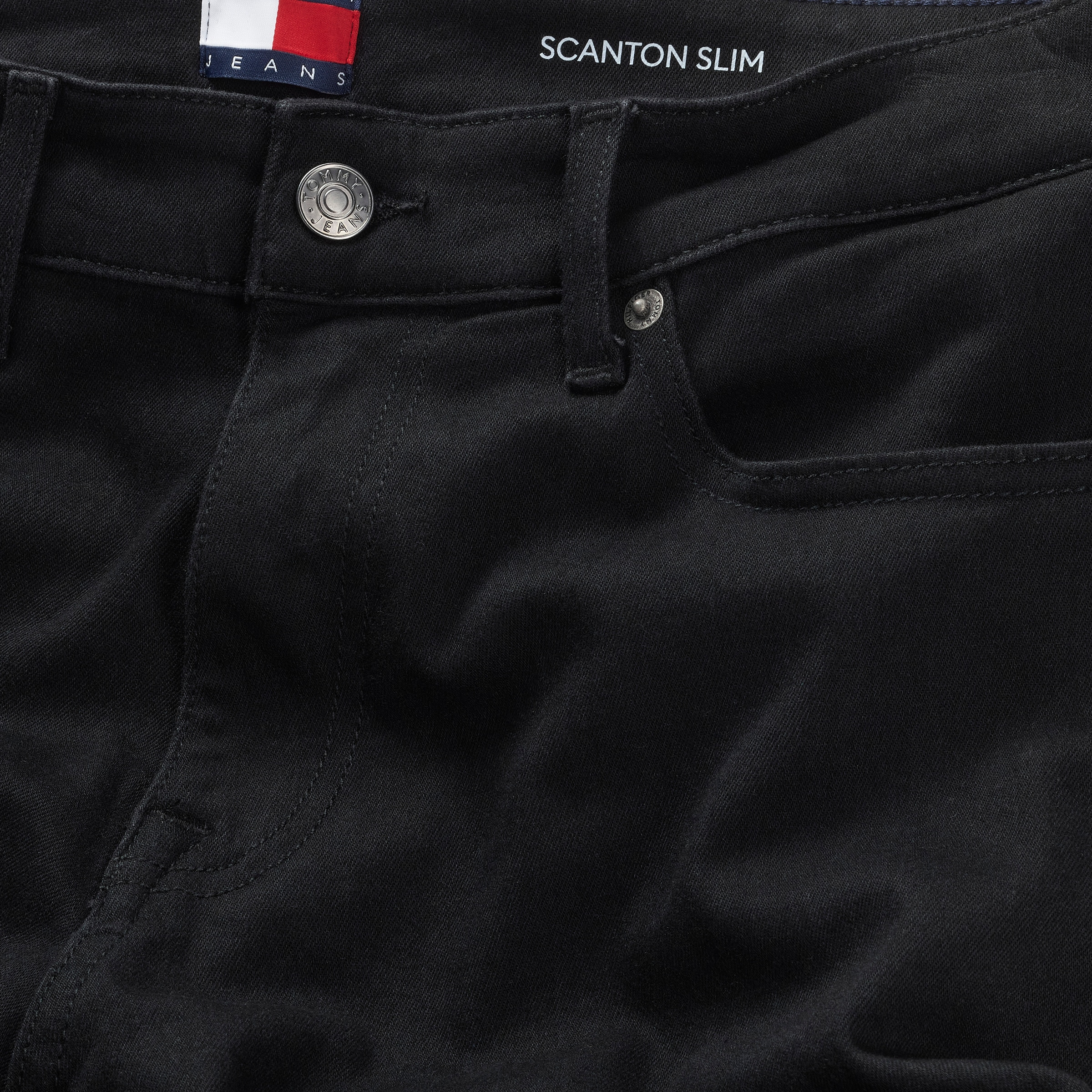 Tommy Jeans Slim-fit-Jeans »SCANTON SLIM«, mit Logoprägung