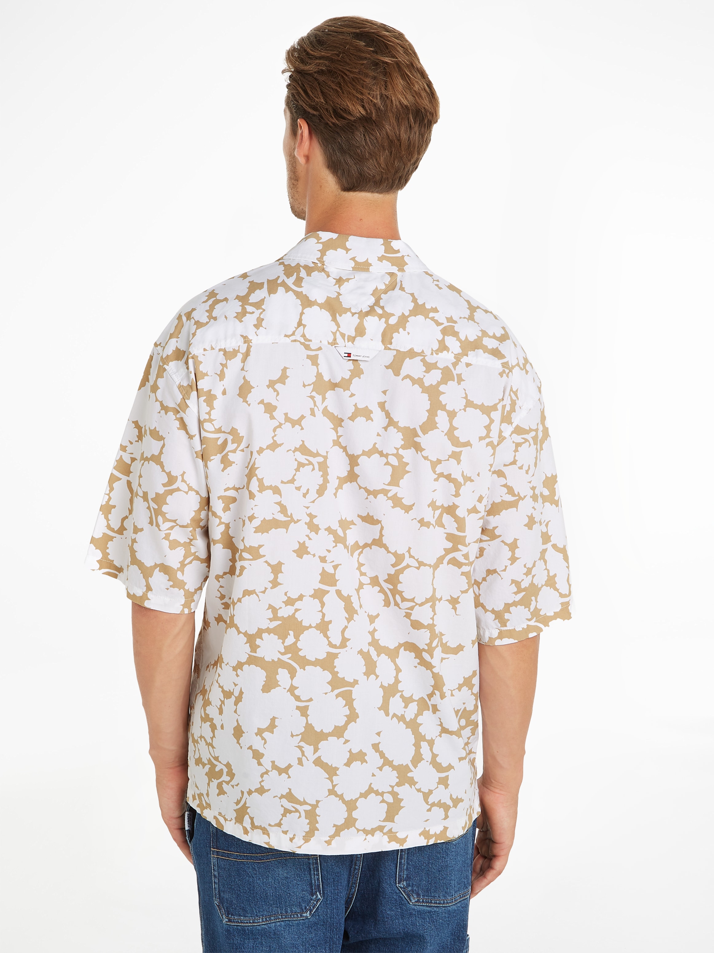 Tommy Jeans Kurzarmhemd »TJM RLX FLORAL AOP CAMP SHIRT«, mit Allover-Print