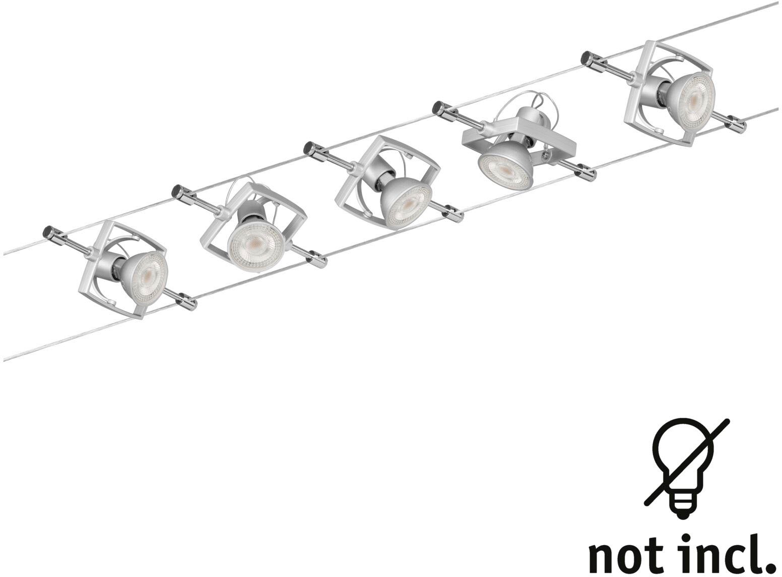 Paulmann LED Deckenleuchte »Mac II« GU 5,3 5 Stk. GU 5,3