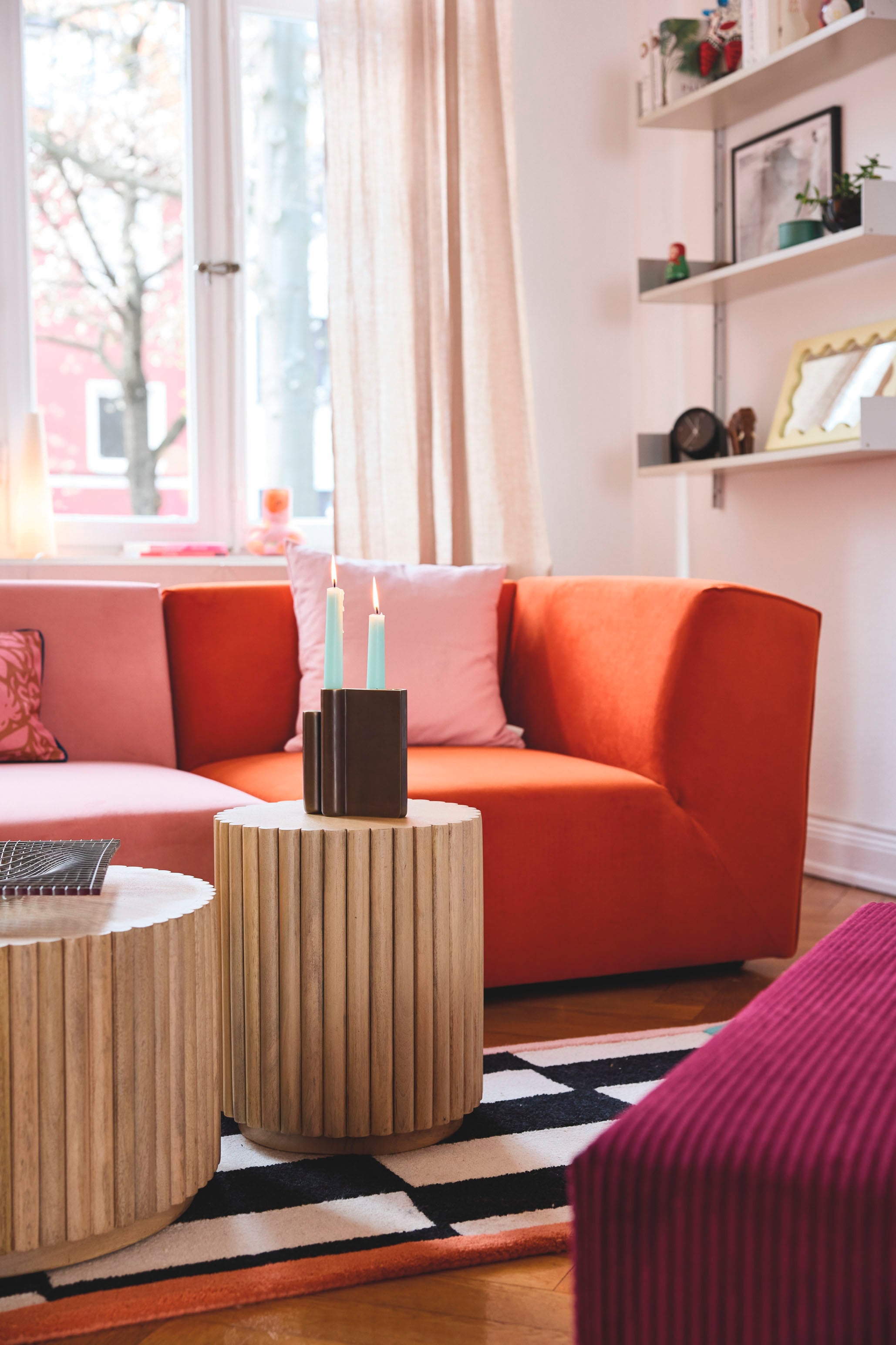 TOM TAILOR HOME Beistelltisch »Ripped«, im extravaganten Ribbed-Look
