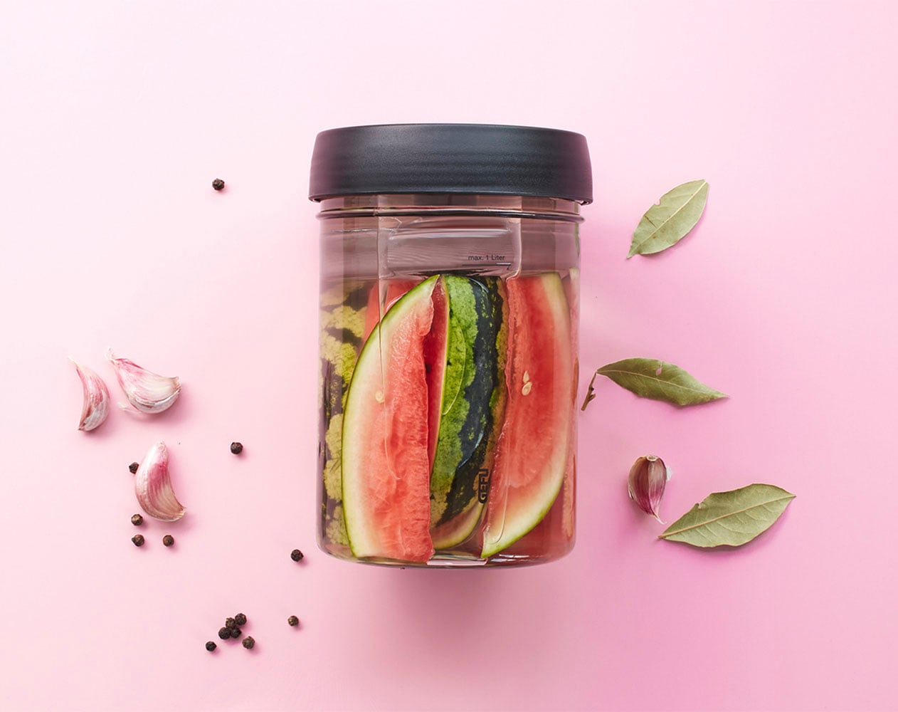 GEFU Fermentationsglas »NATIVO« Set, Glasbehälter, Deckel mit Ventil, Beschwerungsgewicht, 3 Stk. tlg. Innovatives Ferment Vent System für optimalen Gärprozess.