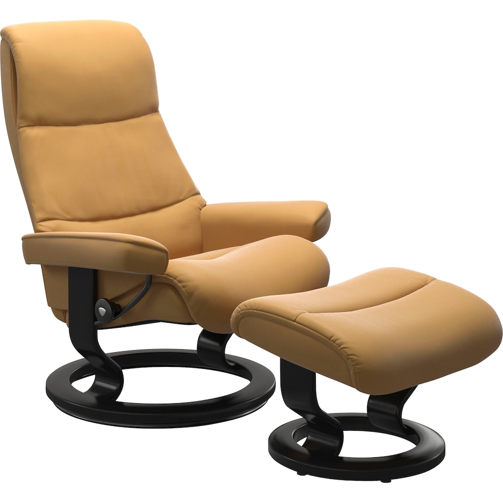 Stressless® Relaxsessel »View«, (Set, Relaxsessel mit Hocker)