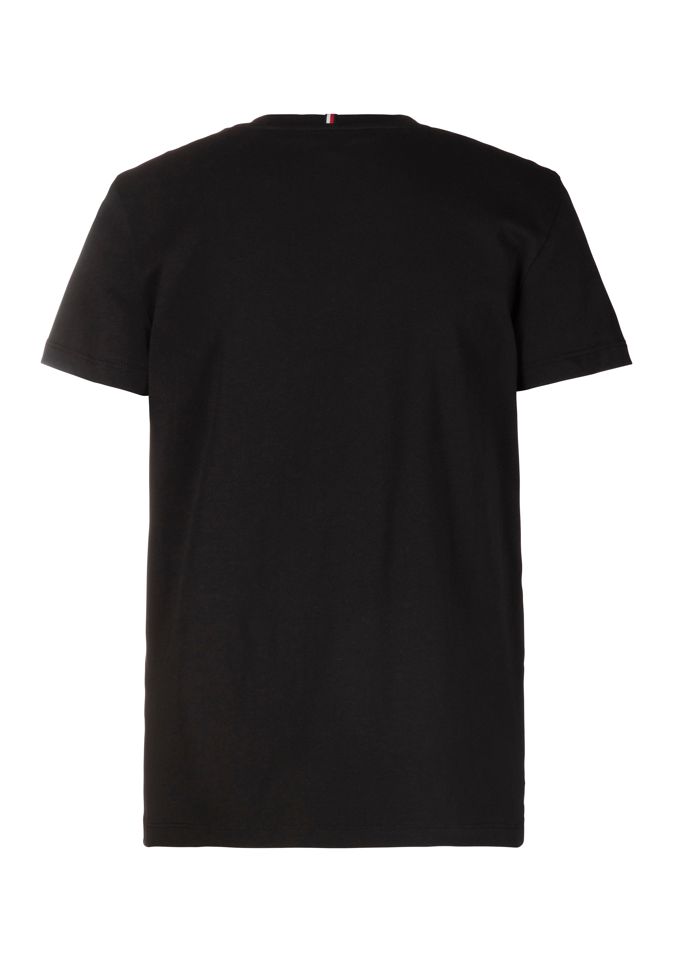 Tommy Hilfiger T-Shirt »REG C-NK SIGNATURE TEE SS«, mit Logoschriftzug