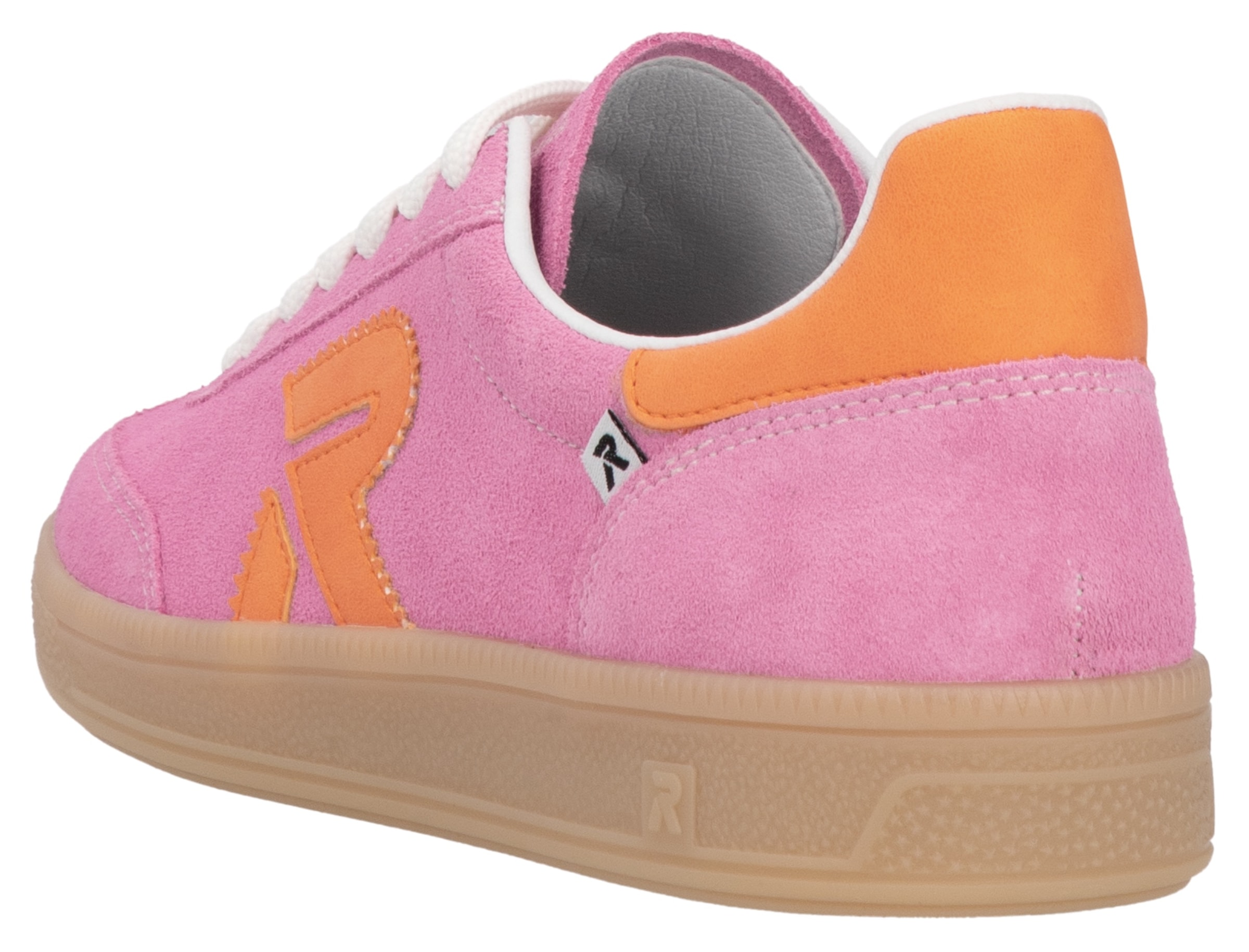 RIEKER Sport Sneaker »San Diego Swing2GO«, Retro-Sneaker, Freizeitschuh, Halbschuh mit herausnehmbarem Fußbett