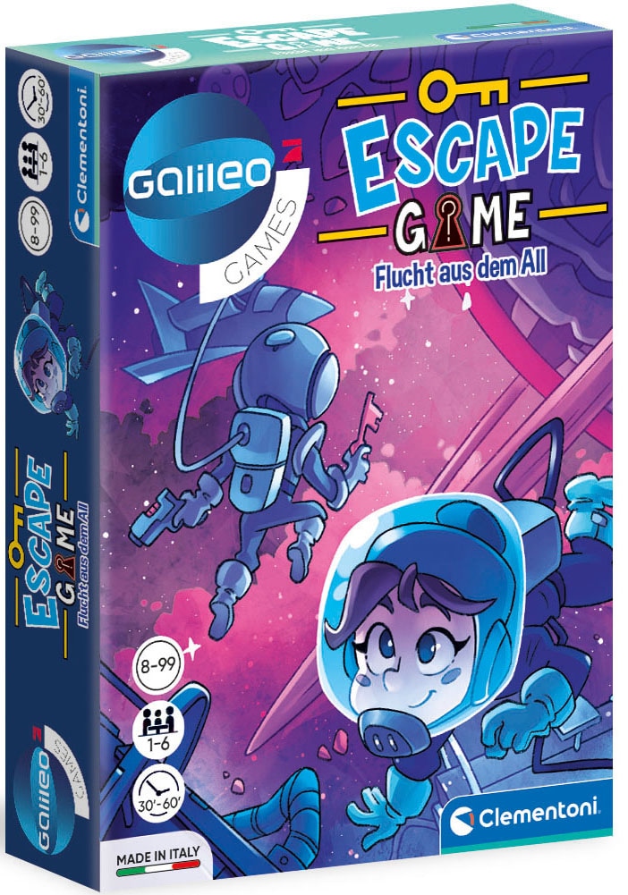 Spiel »Galileo, Escape Game Flucht aus dem All«, Made in Europe, FSC® - schützt Wald -...