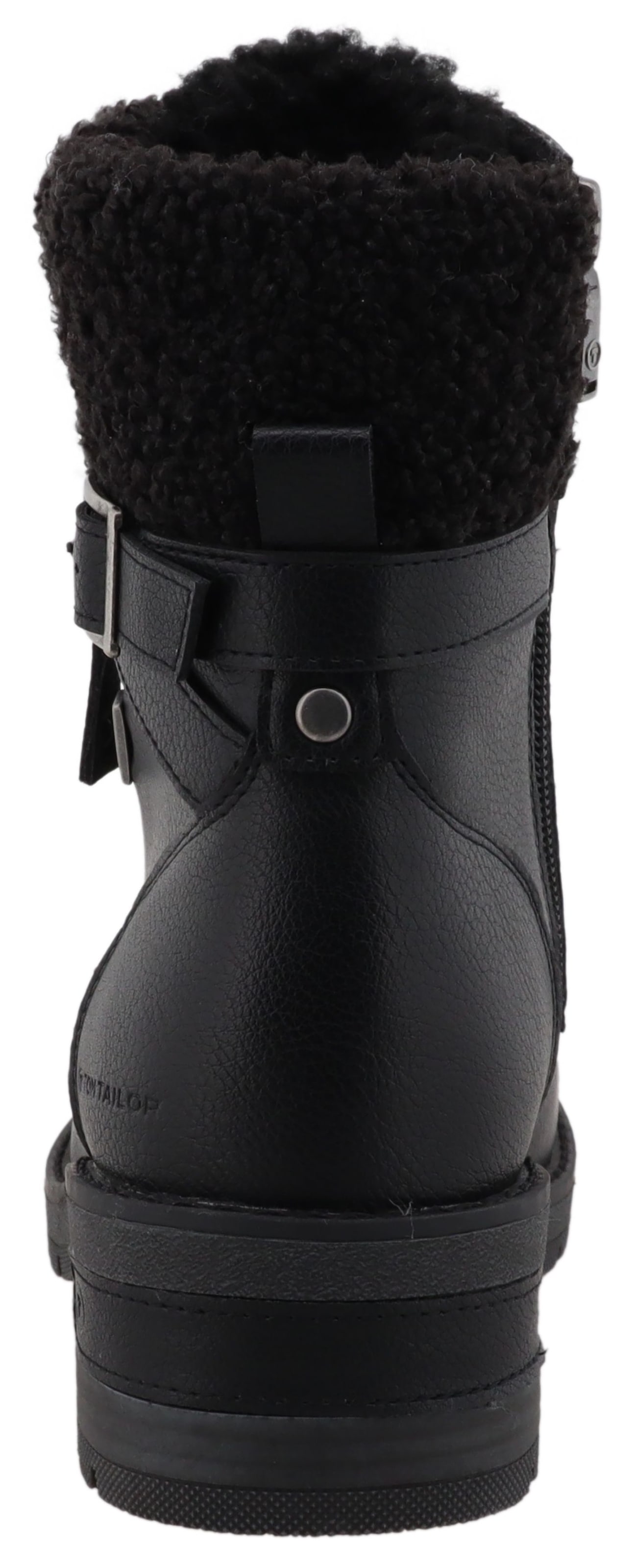 TOM TAILOR Winterstiefelette  Stiefelette, Winterboots mit Blockabsatz