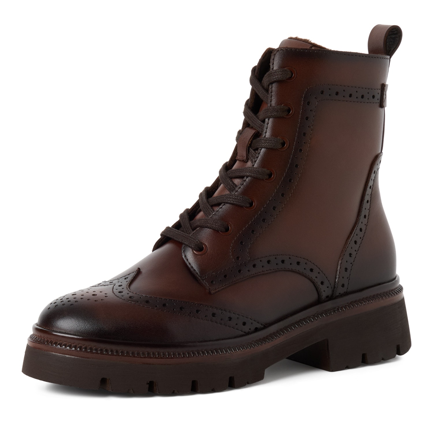 Tamaris Schnürstiefelette  Schnürboots mit modischer Lyralochung