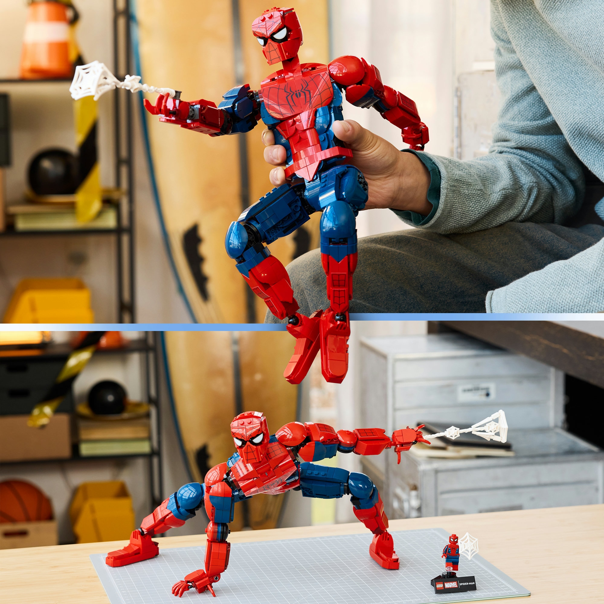 LEGO® Konstruktionsspielsteine »Spider-Man-Figur (76346), LEGO Super Heroes« Made in Europe