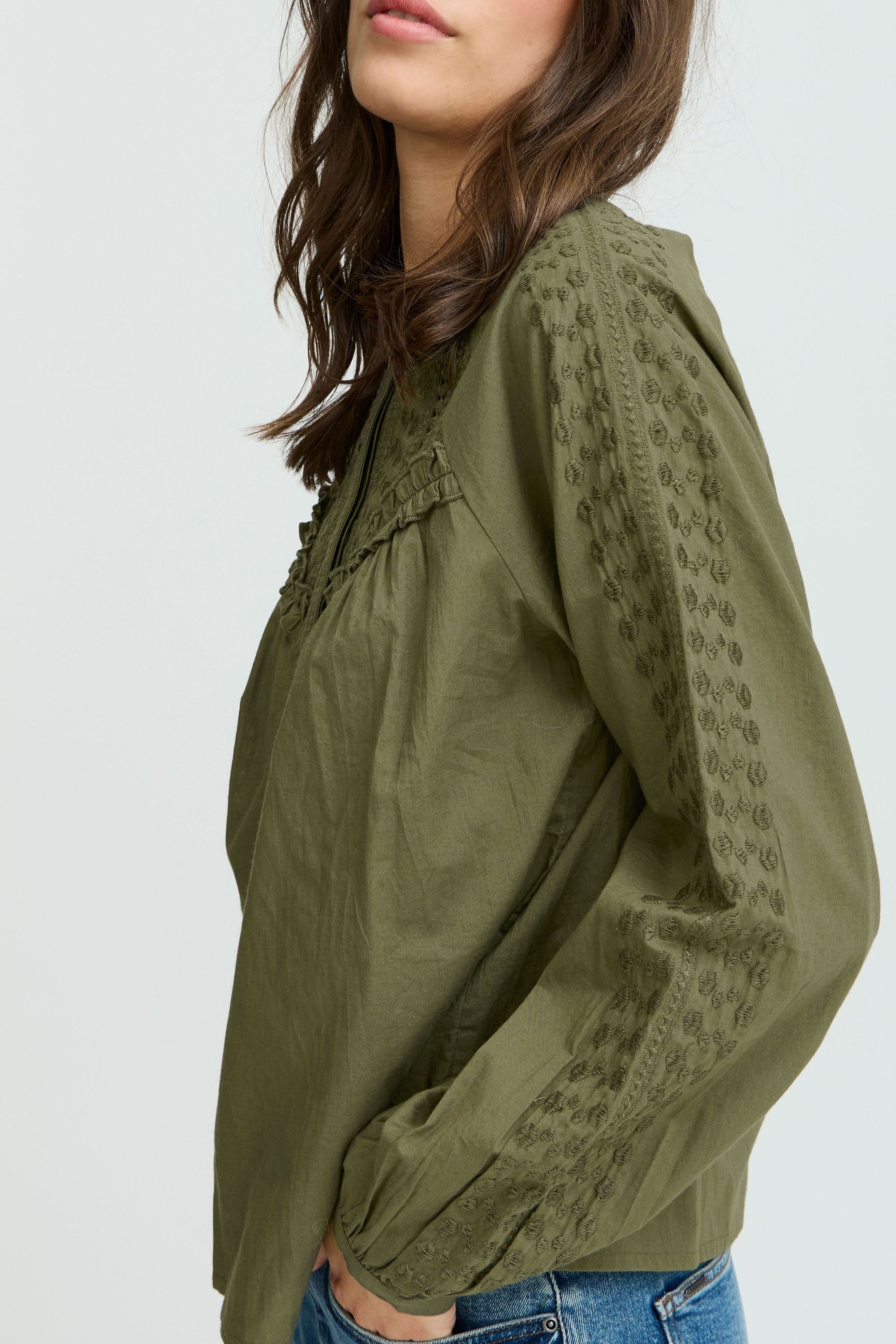 b.young Langarmbluse »Langarmbluse BYIULIA BLOUSE -«