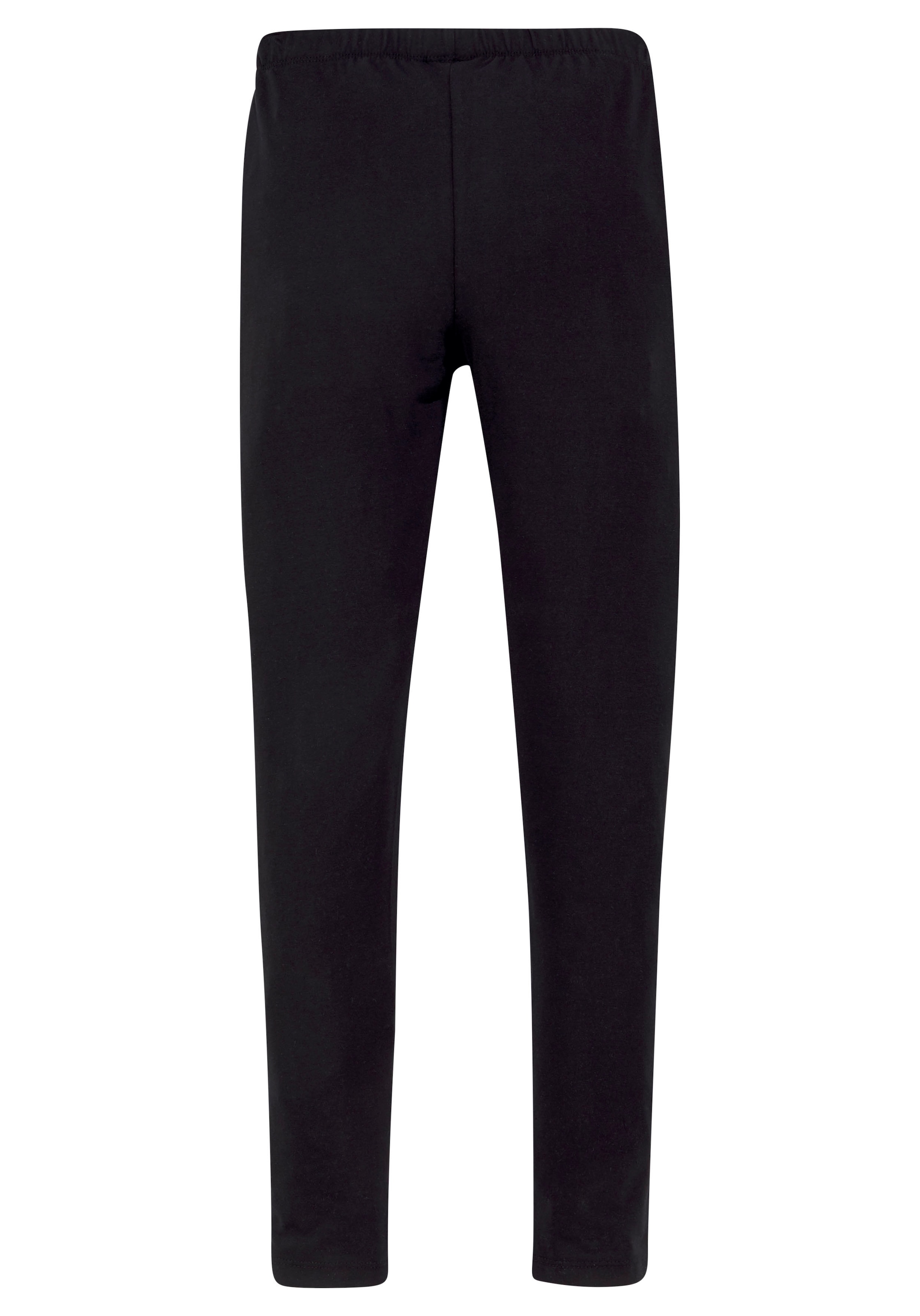 KIDSWORLD Leggings »Stretch-Leggings mit New York Print«, mit Beindruck