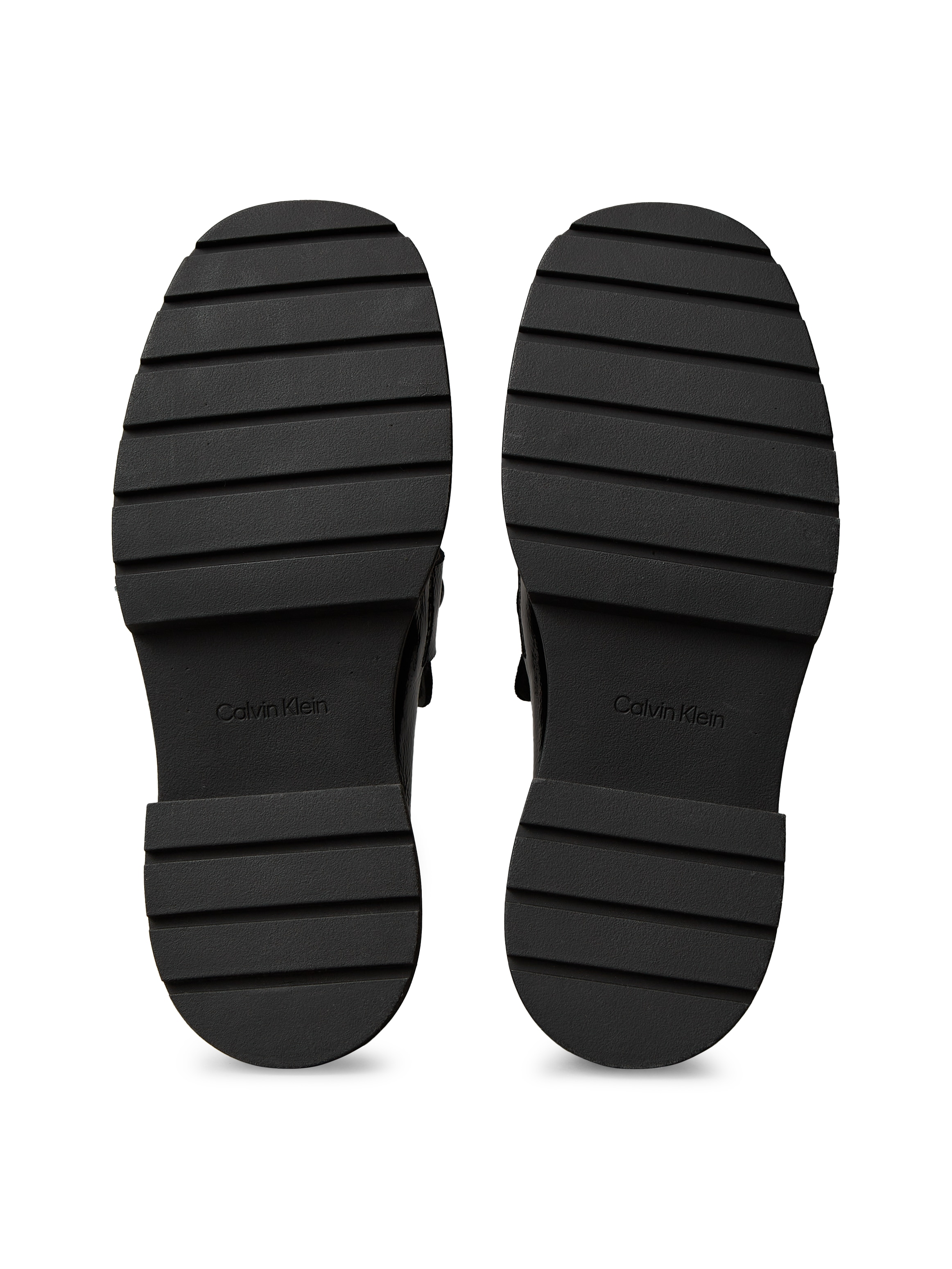 Calvin Klein Jeans Loafer »CHUNKY LOAFER HDW LTH«  Slipper, Schlupfschuh, Business-Halbschuh mit Zierkette