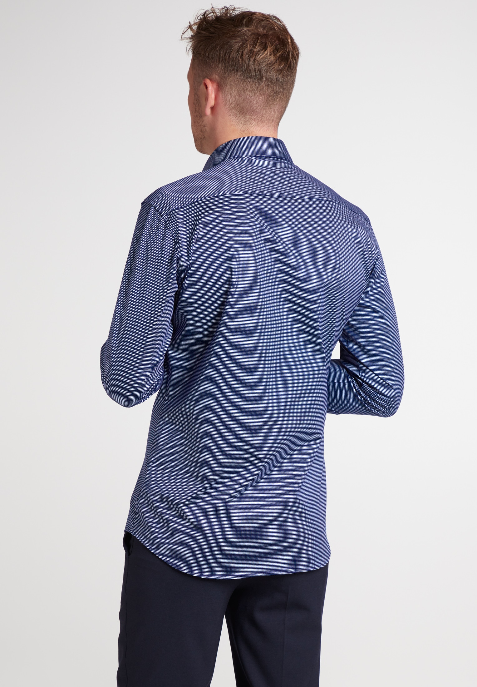 Eterna Langarmhemd »SLIM FIT« NON IRON (bügelfrei)
